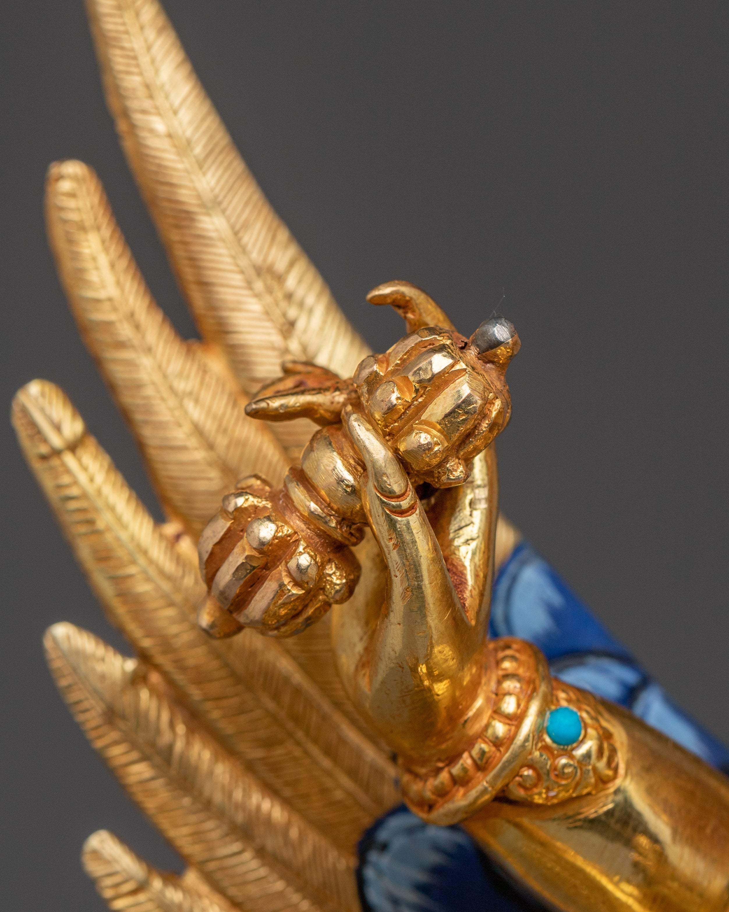 Vajrakilaya with Consort Statue | Wrathful Form of Vajrasattva