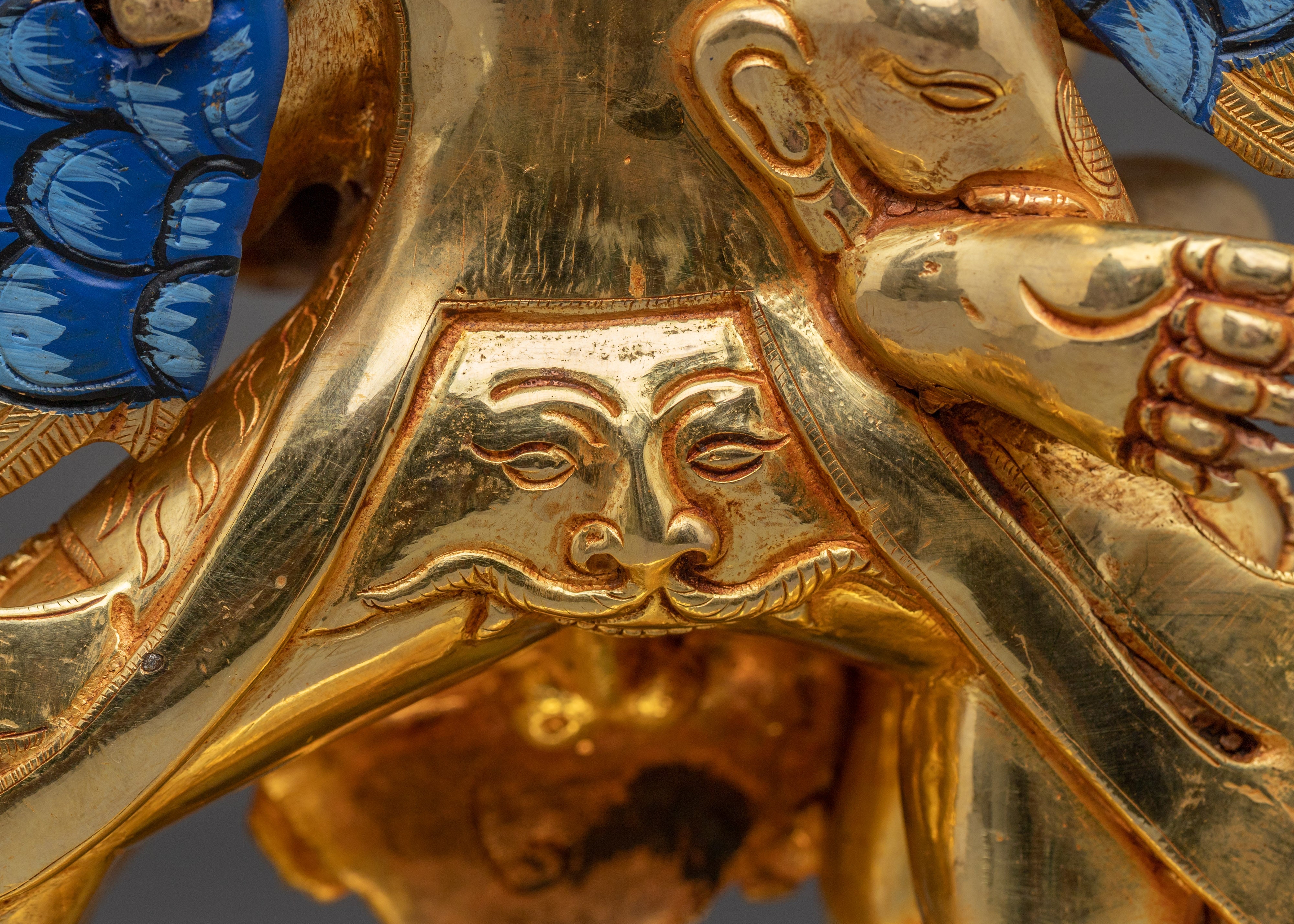 Vajrakilaya with Consort Statue | Wrathful Form of Vajrasattva