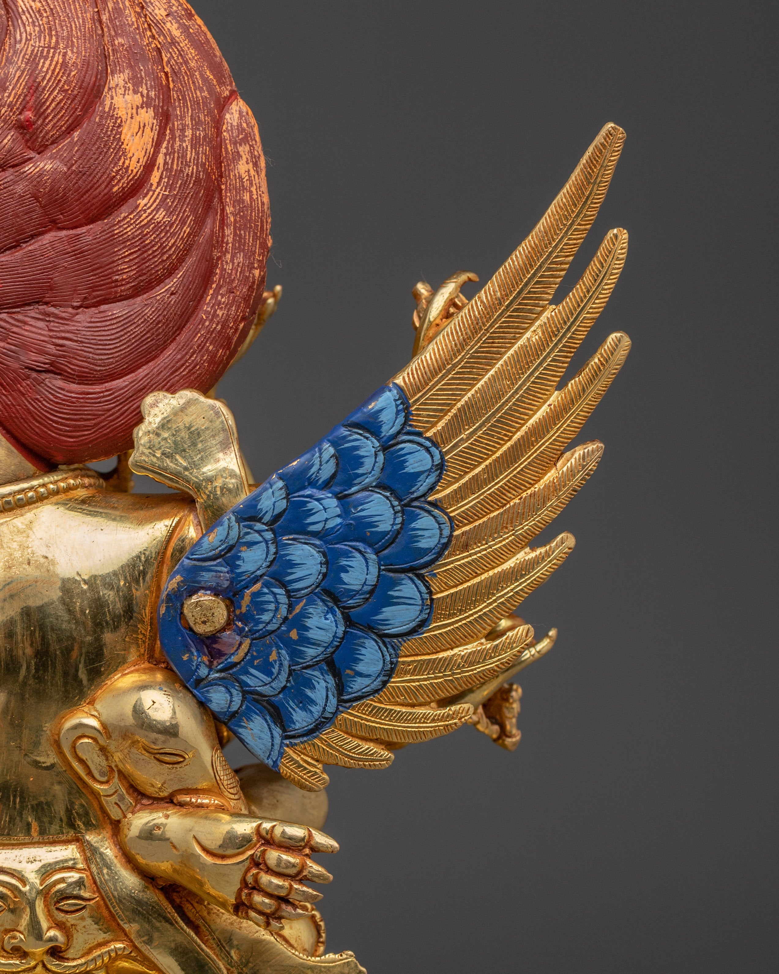 Vajrakilaya with Consort Statue | Wrathful Form of Vajrasattva