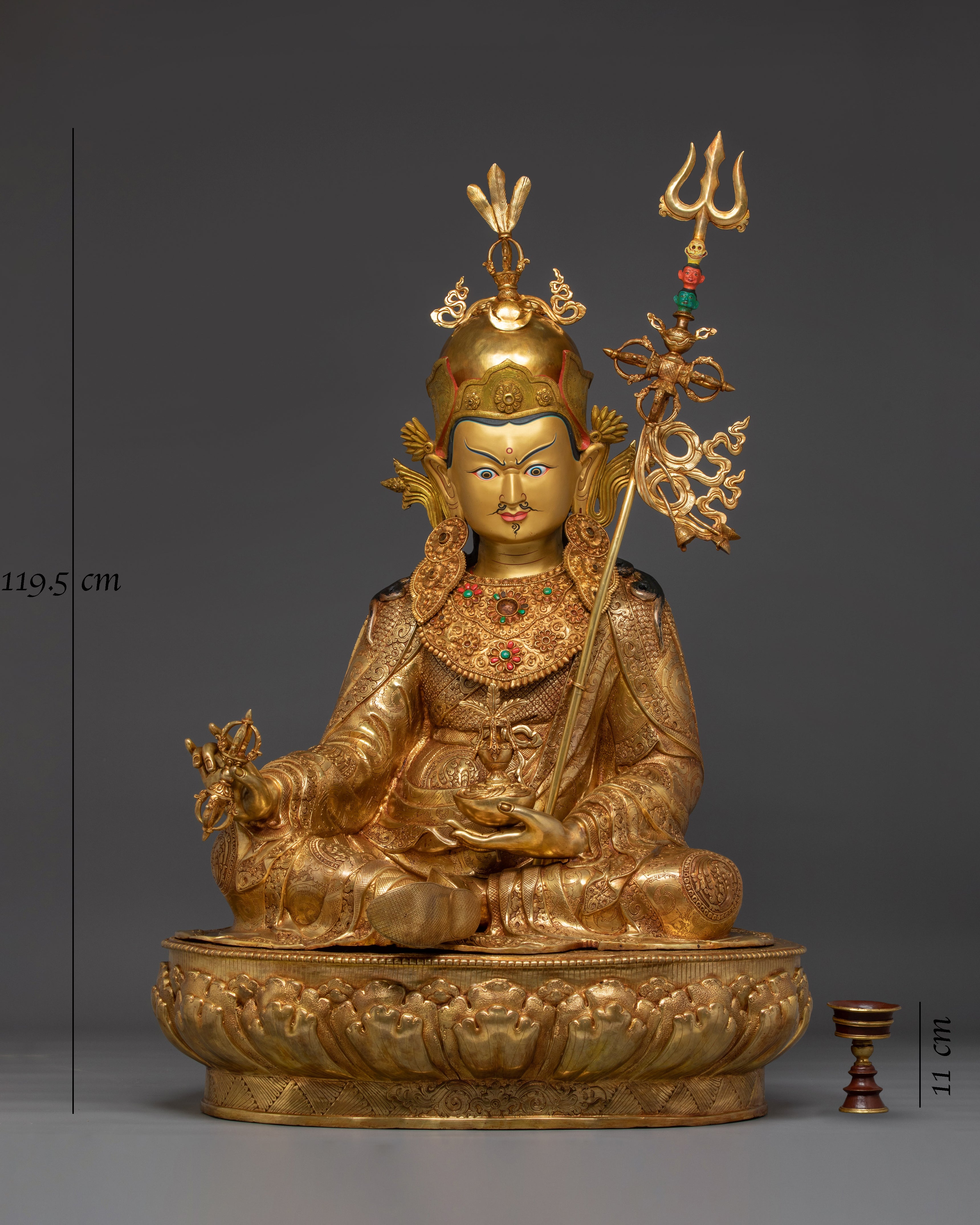 Himalayan Deity Guru Rinpoche | Buddhist Protector Deity