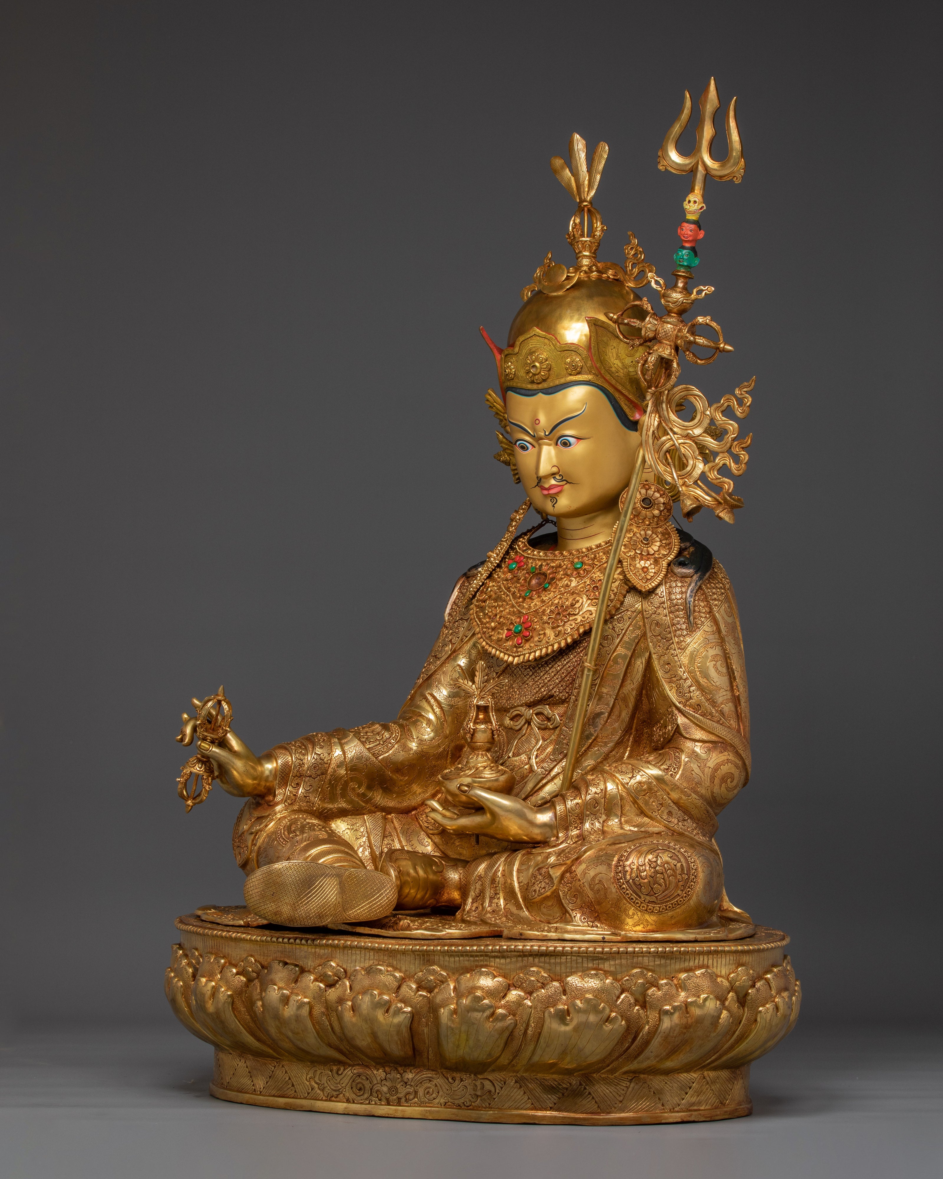 Himalayan Deity Guru Rinpoche | Buddhist Protector Deity