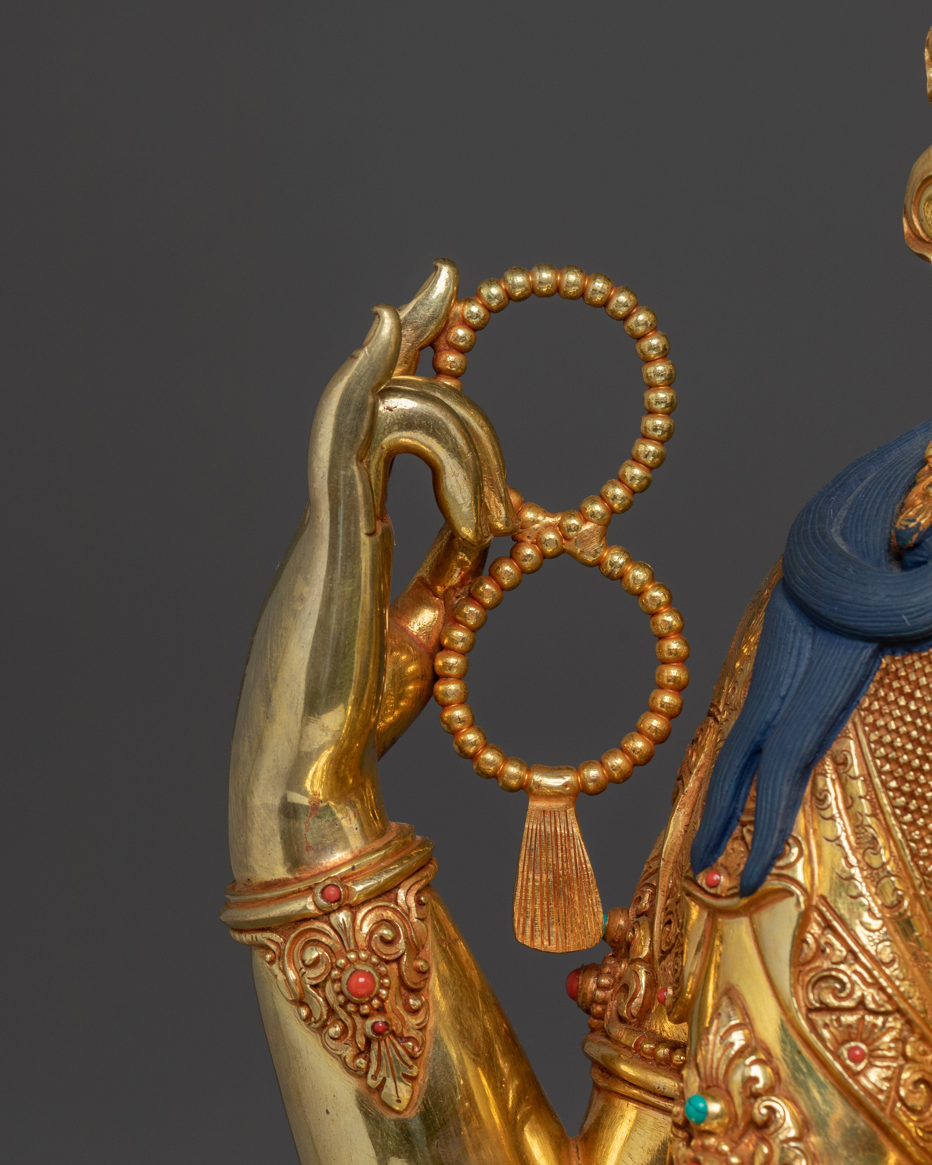 Majestic Chenrezig Bodhisattva Statue | Embodiment of Compassion