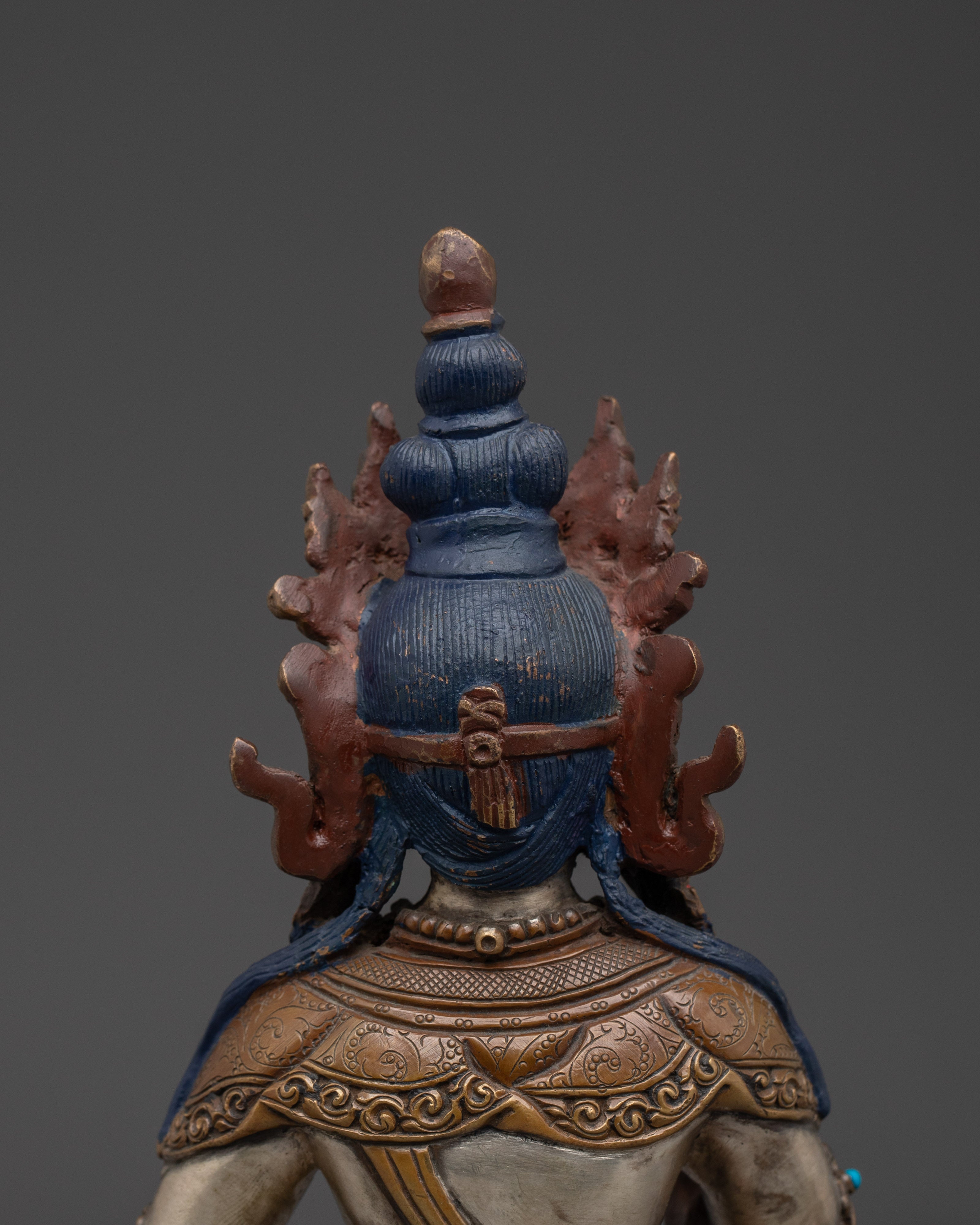 Copper Buddhist Artwork of Vajrasattva | Symbol of Purification and Inner Clarity