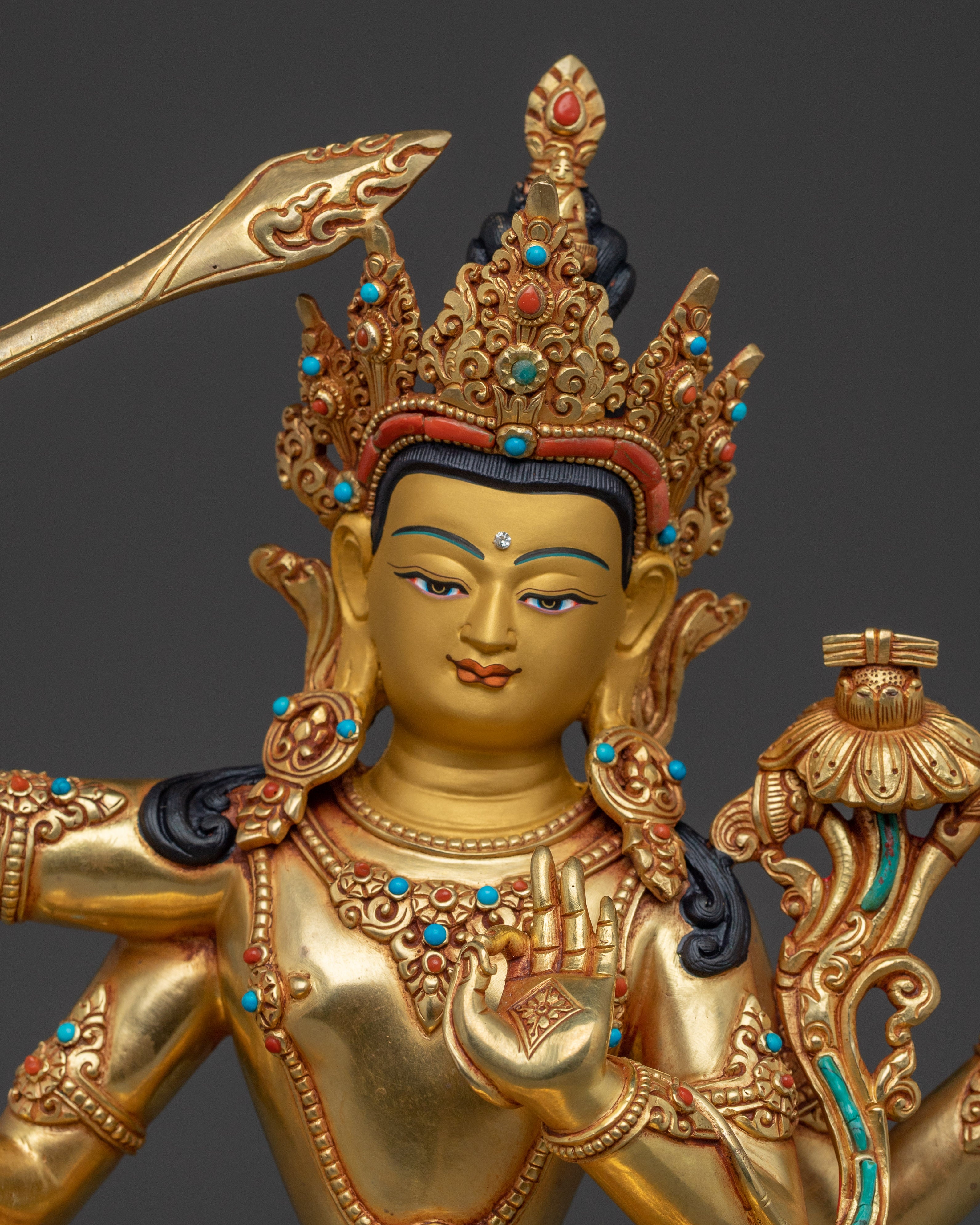 Dharma Protector Maha Manjushri | Bodhisattva of Transcendent Wisdom