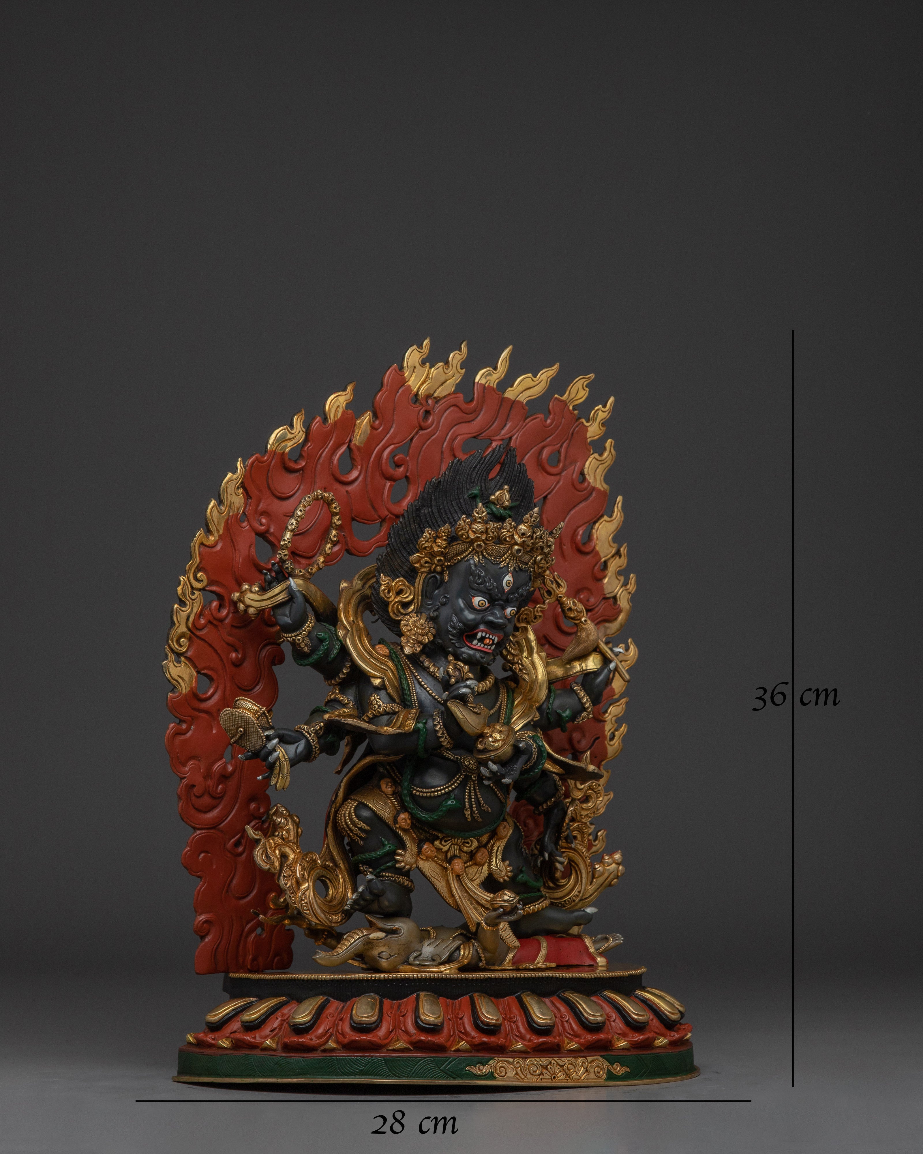 sculpture-of-six-armed-mahakala