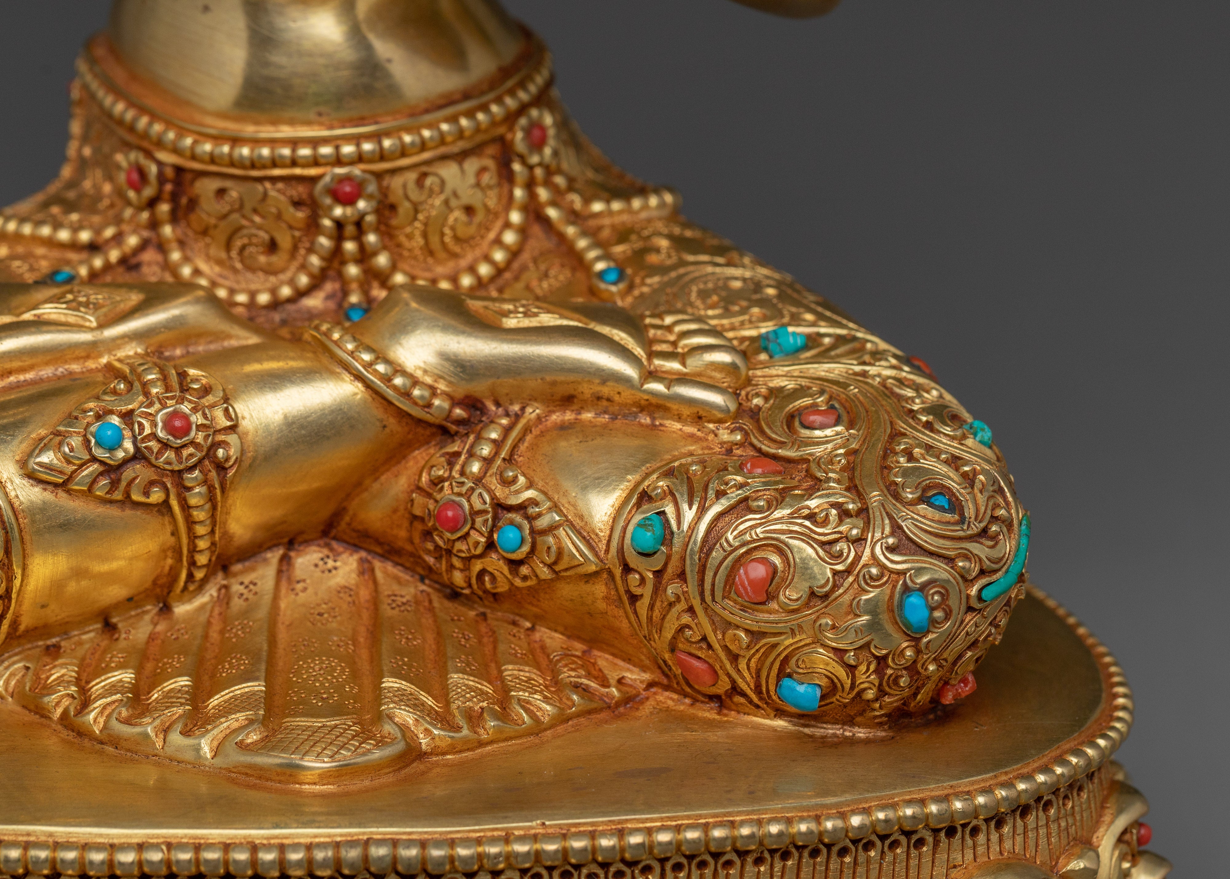 Sculpture of Maha Manjushri | Wisdom Bodhisattva