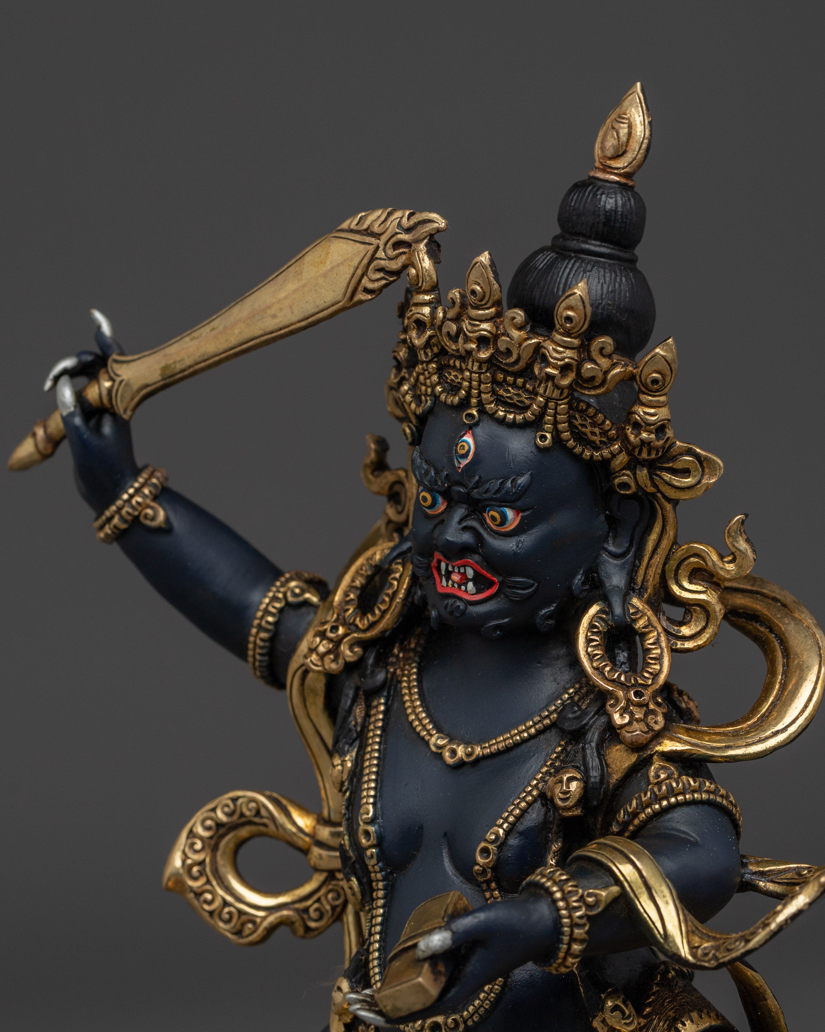 Black Manjushri | Wrathful Wisdom Deity