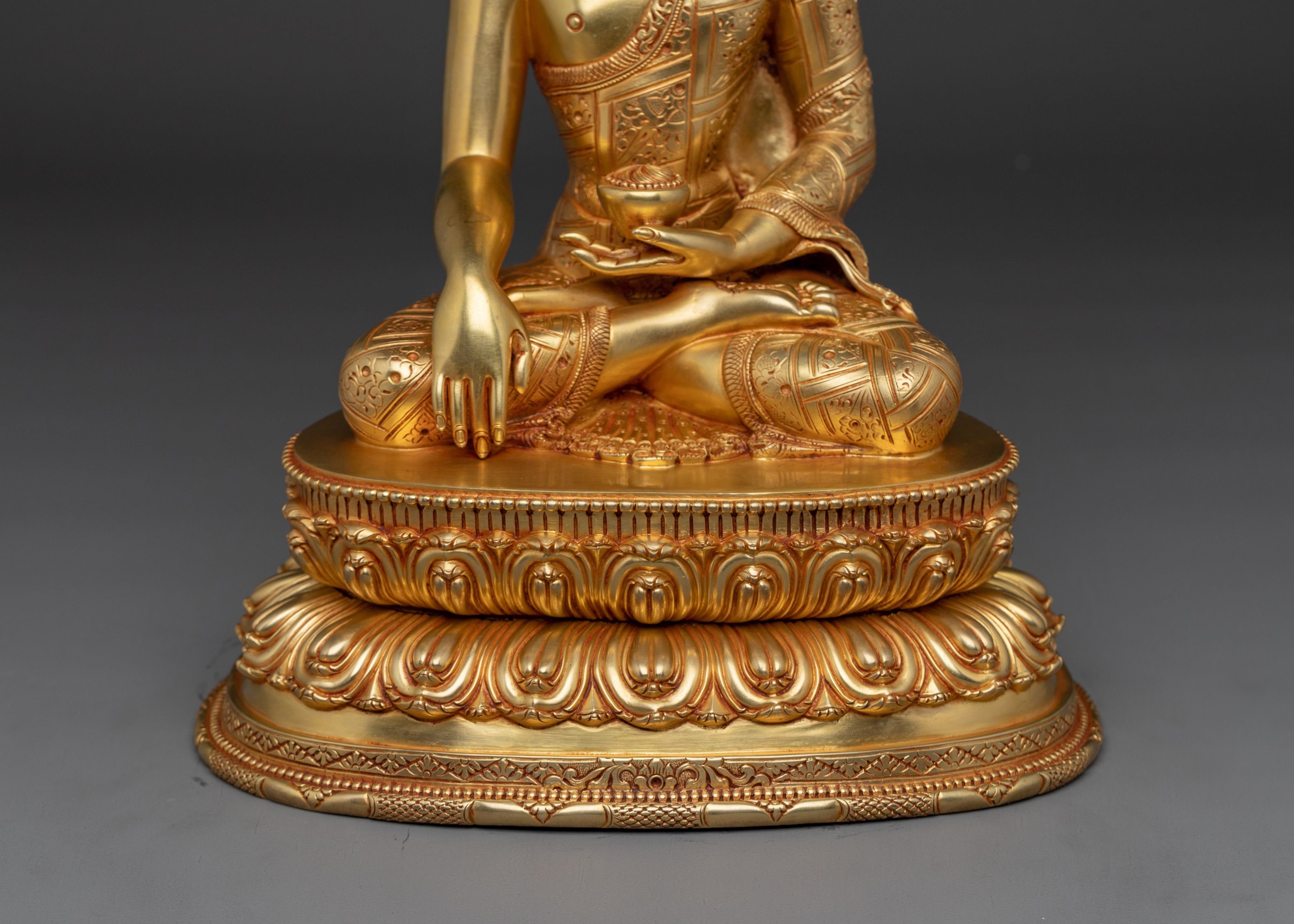 Historical Buddha figurine of Shakyamuni Buddha | Enlightened One