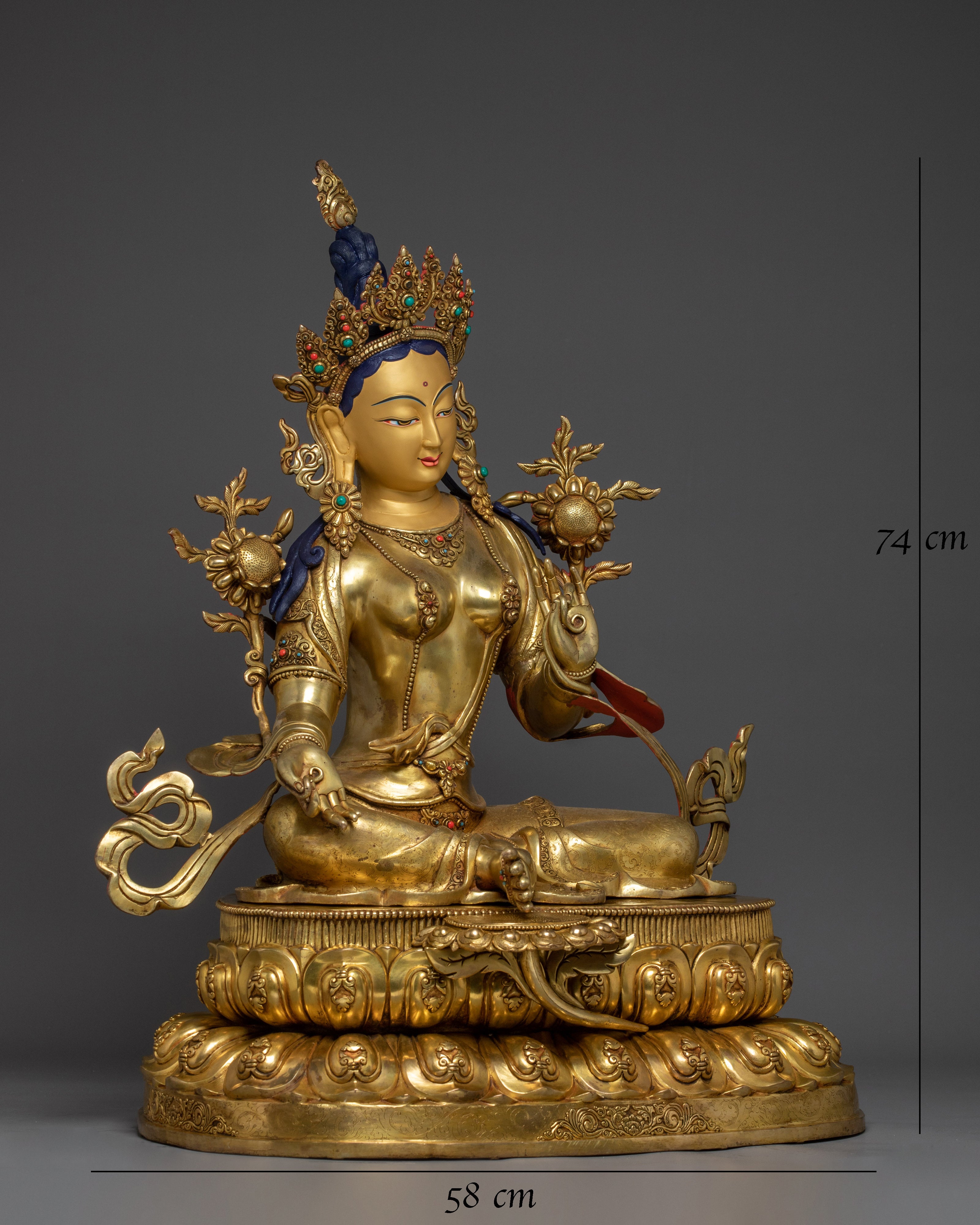 Golden Shyama Tara Artwork