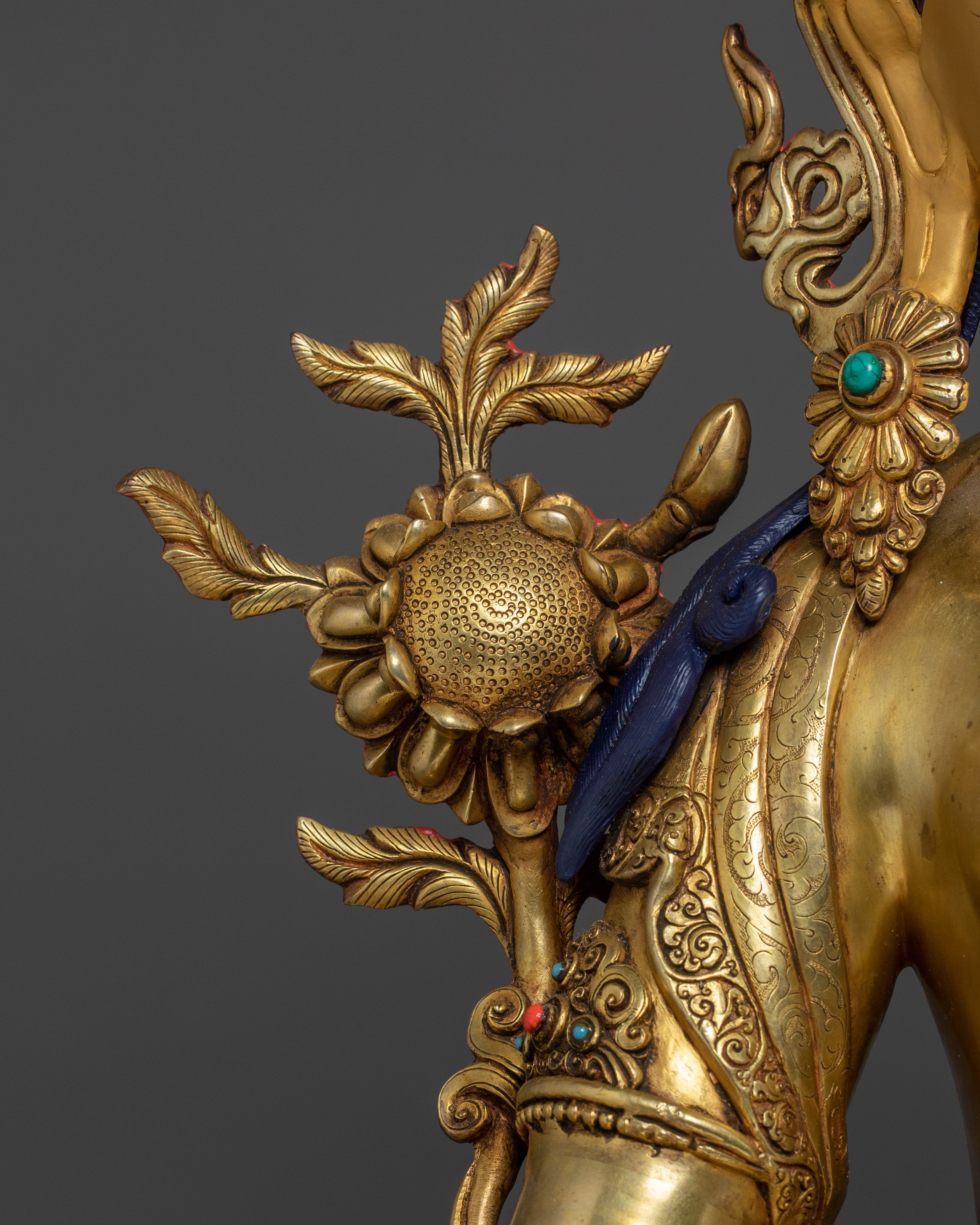 Golden Shyama Tara Artwork | Green Tara - Mother of All Buddhas