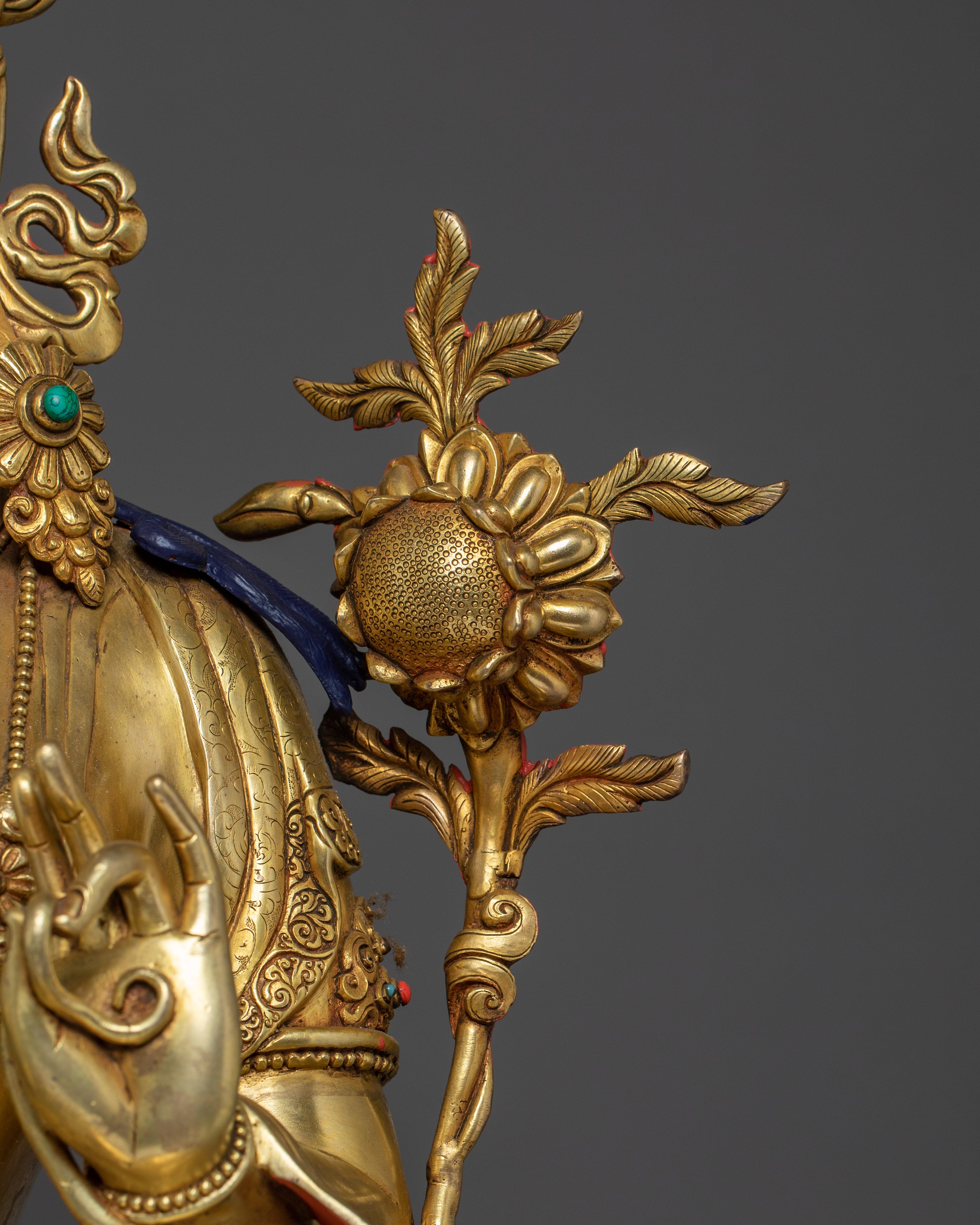 Golden Shyama Tara Artwork | Green Tara - Mother of All Buddhas