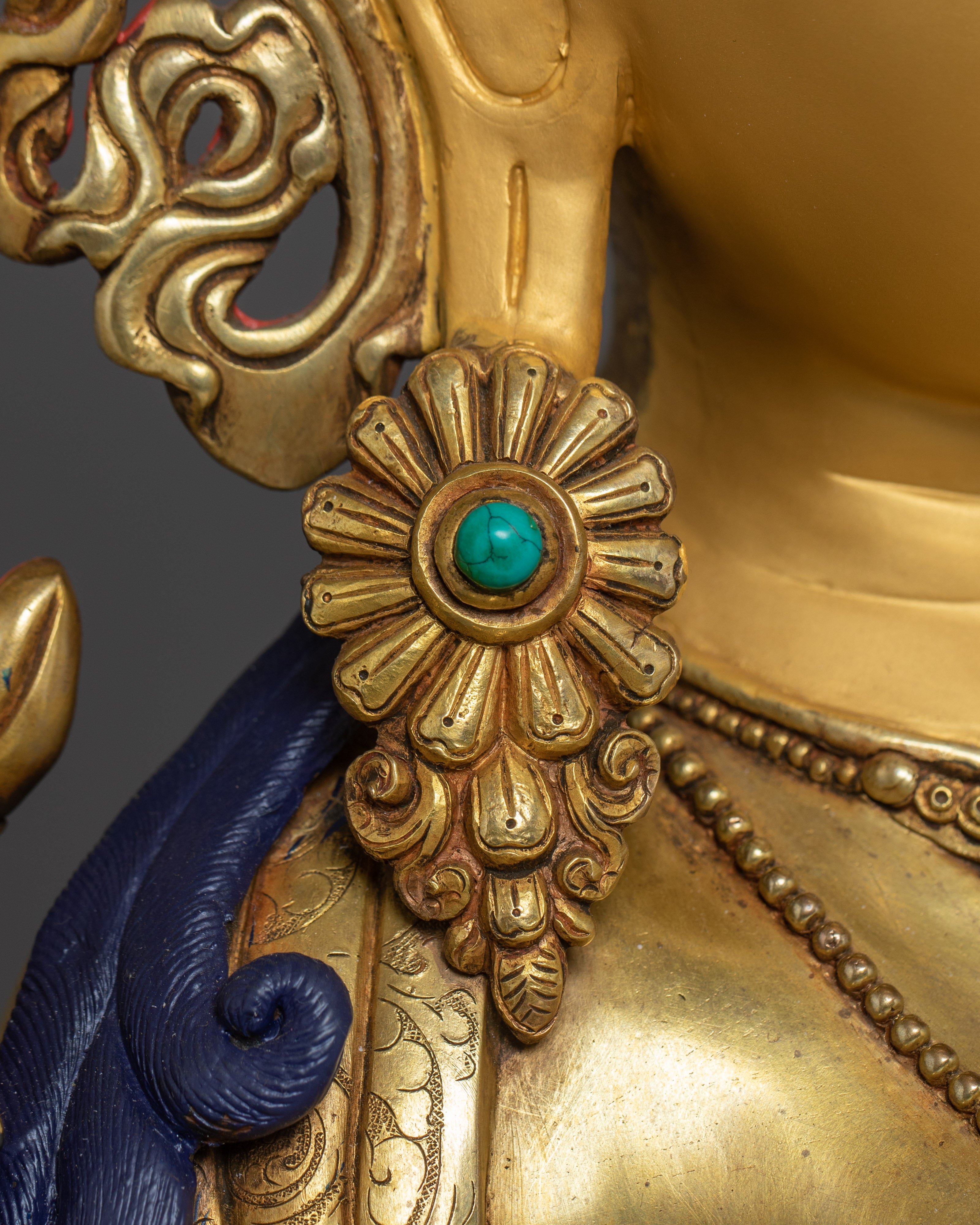 Golden Shyama Tara Artwork | Green Tara - Mother of All Buddhas