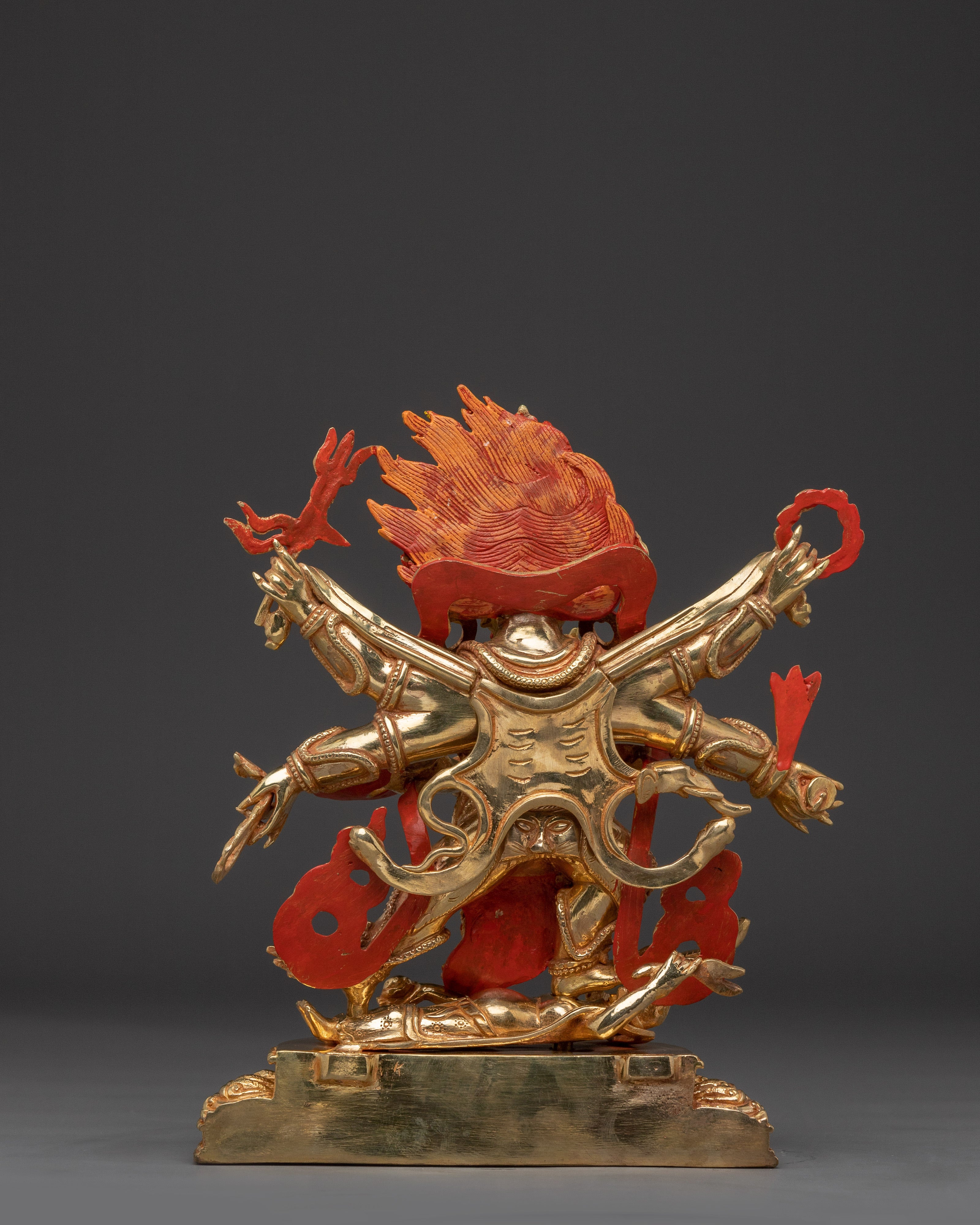 Tantric Protector Six Armed Mahakala | Wrathful Protector Deity
