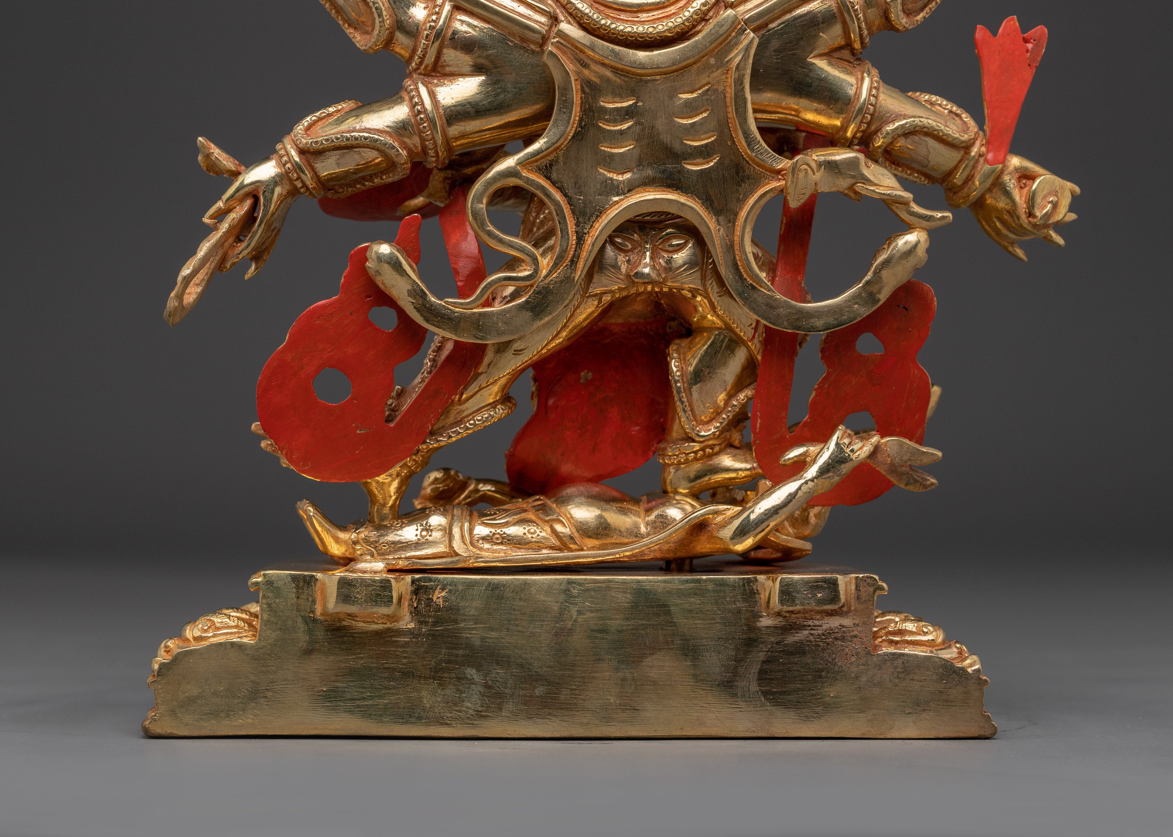 Tantric Protector Six Armed Mahakala | Wrathful Protector Deity