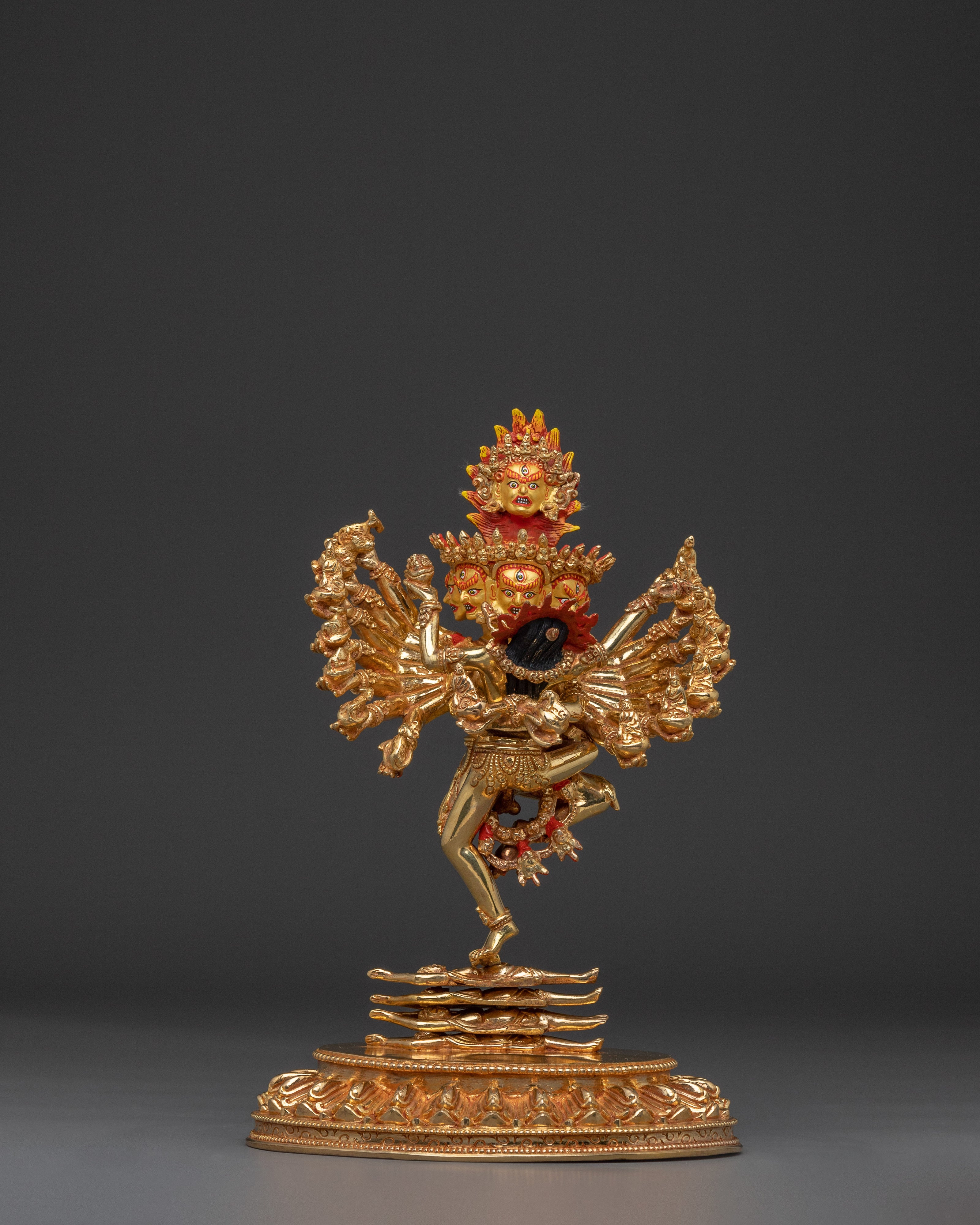 Tantric Hevajra sculpture | Wrathful Deity