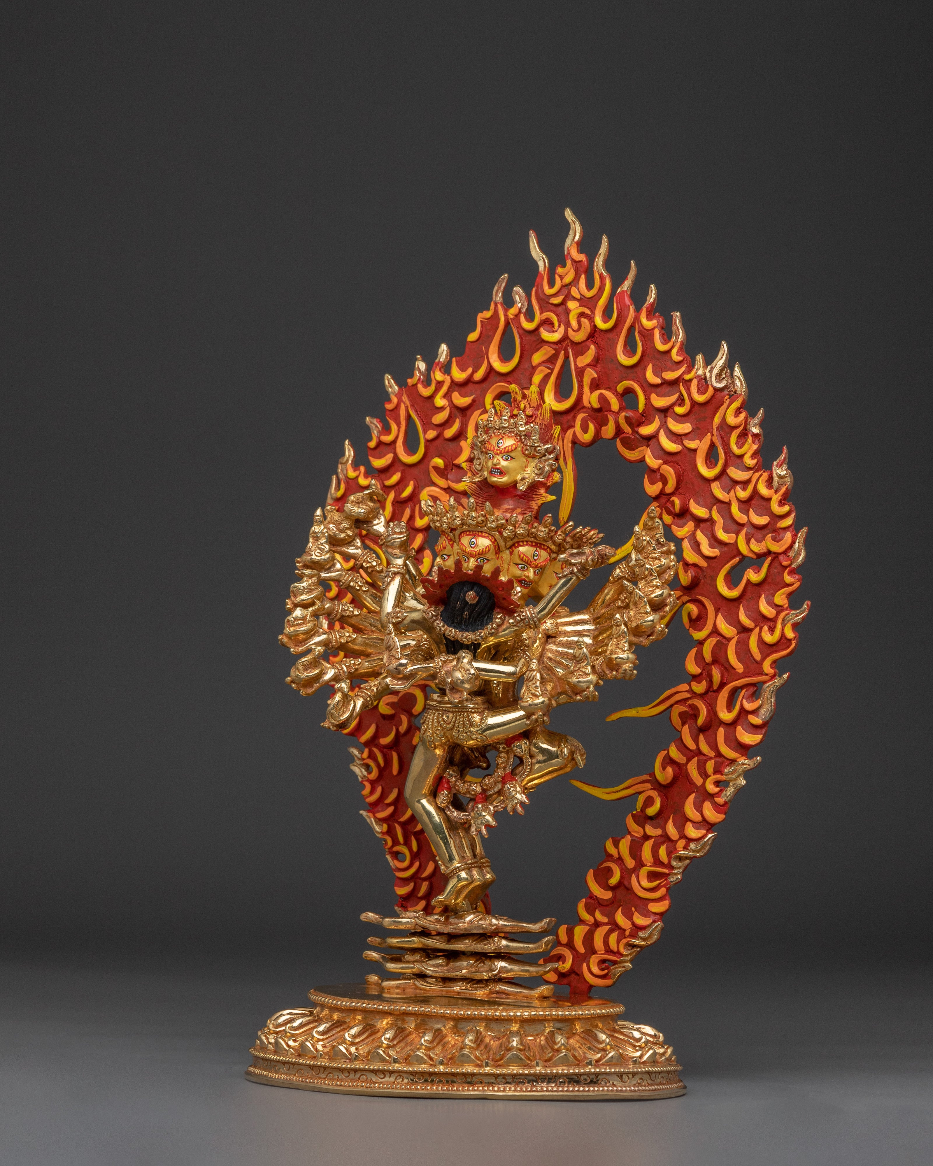 Tantric Hevajra sculpture | Wrathful Deity
