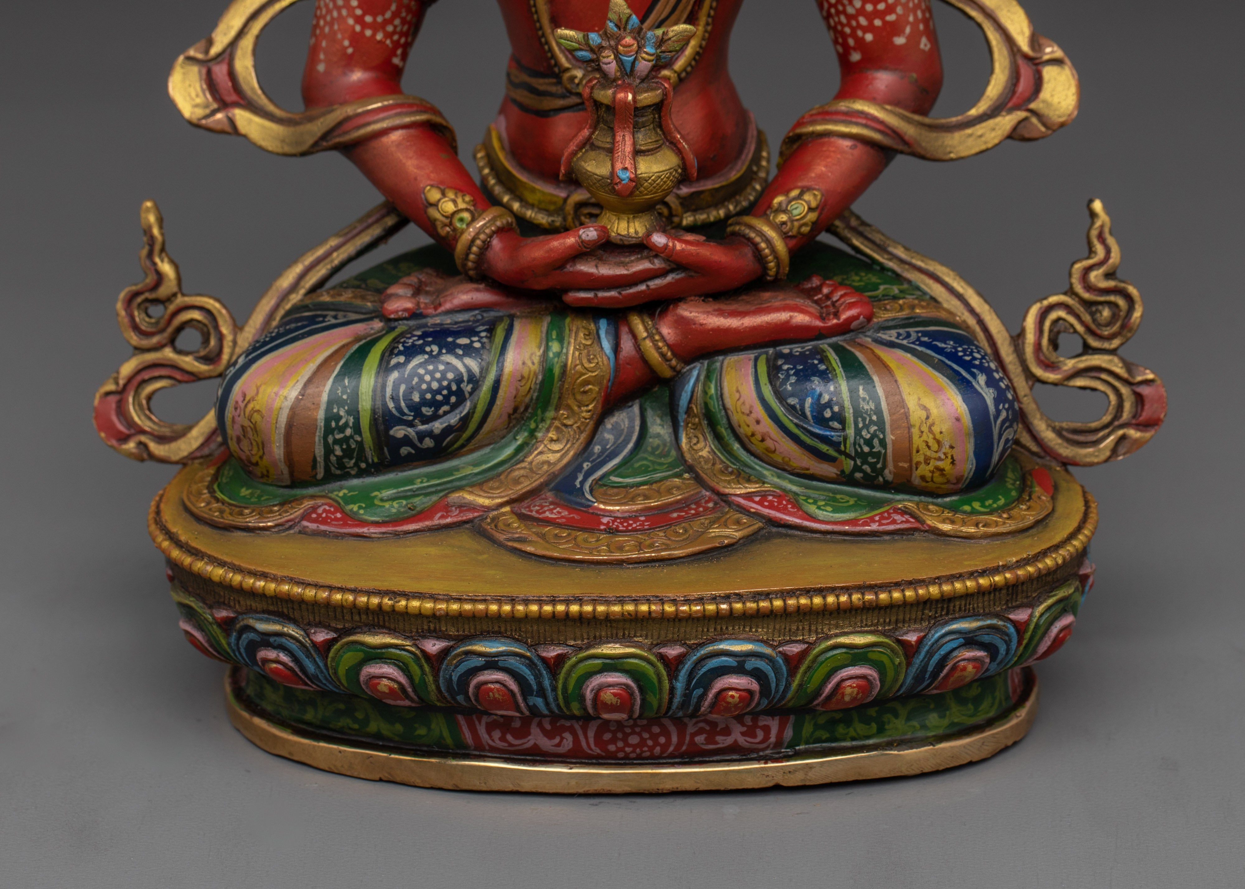 Golden Amitayus Artwork | Buddha of Infinite Light