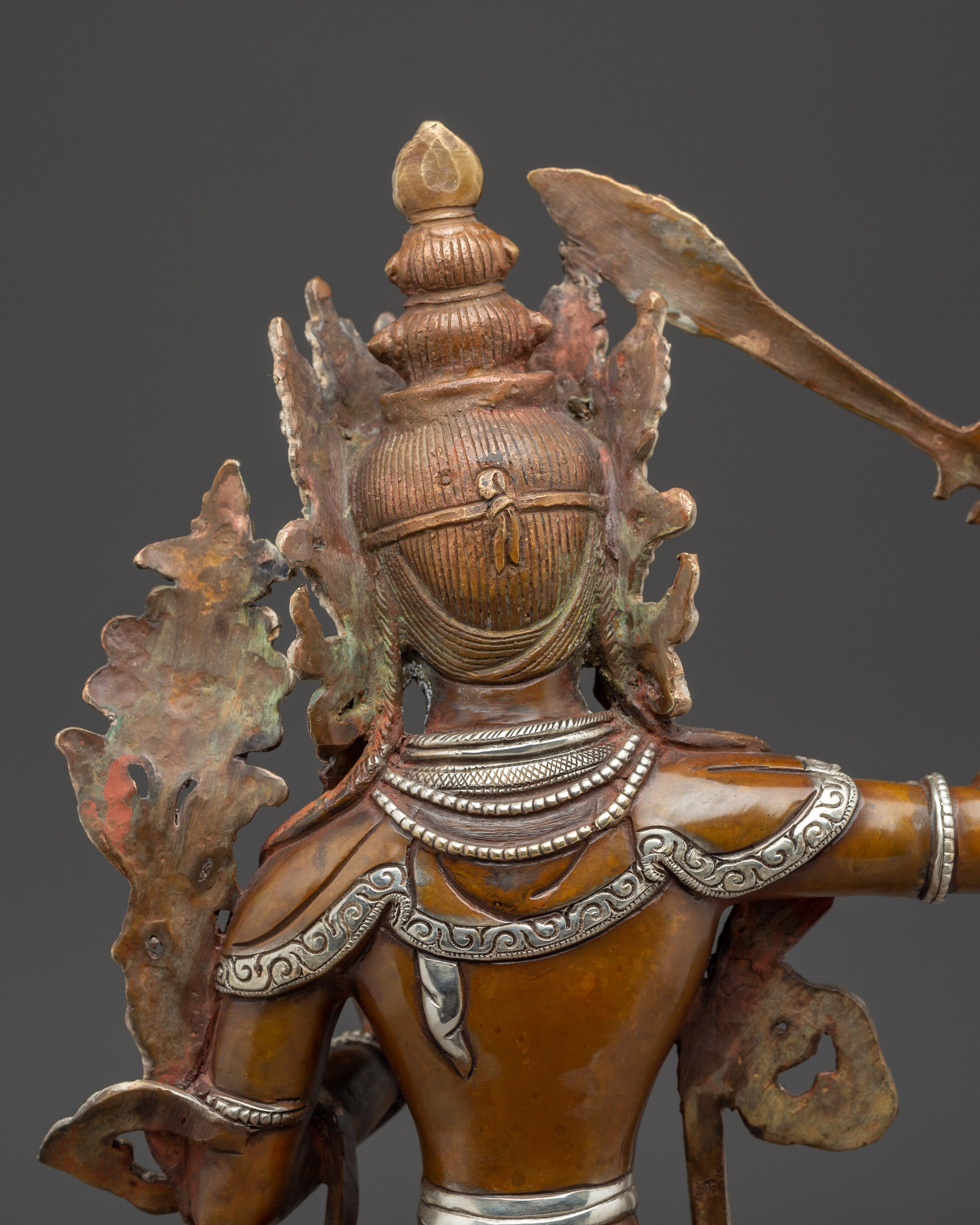 Handmade Statue of Manjushri "The Gentle Glory" | Symbol of Wisdom
