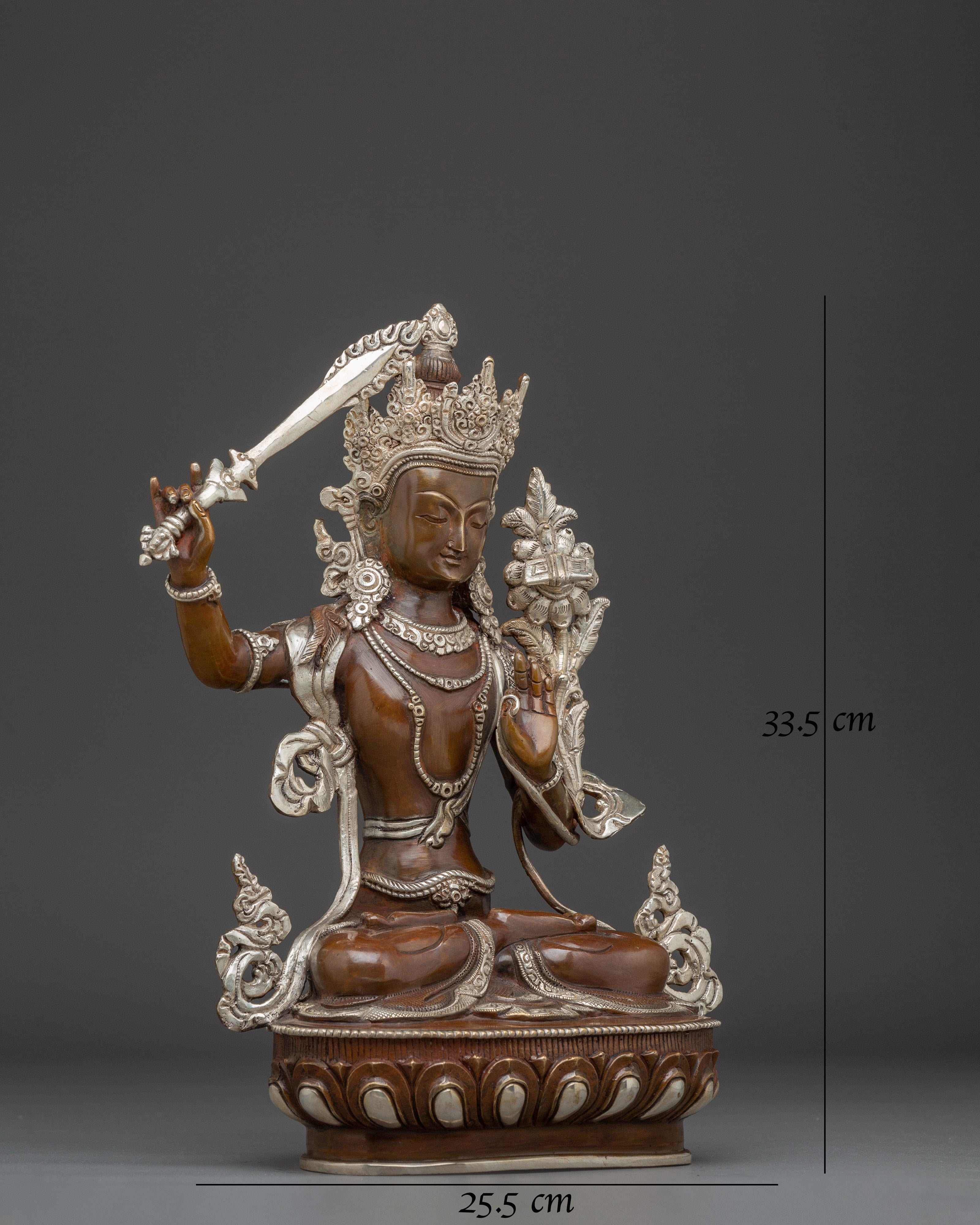 Statue of Manjushri The Gentle Glory