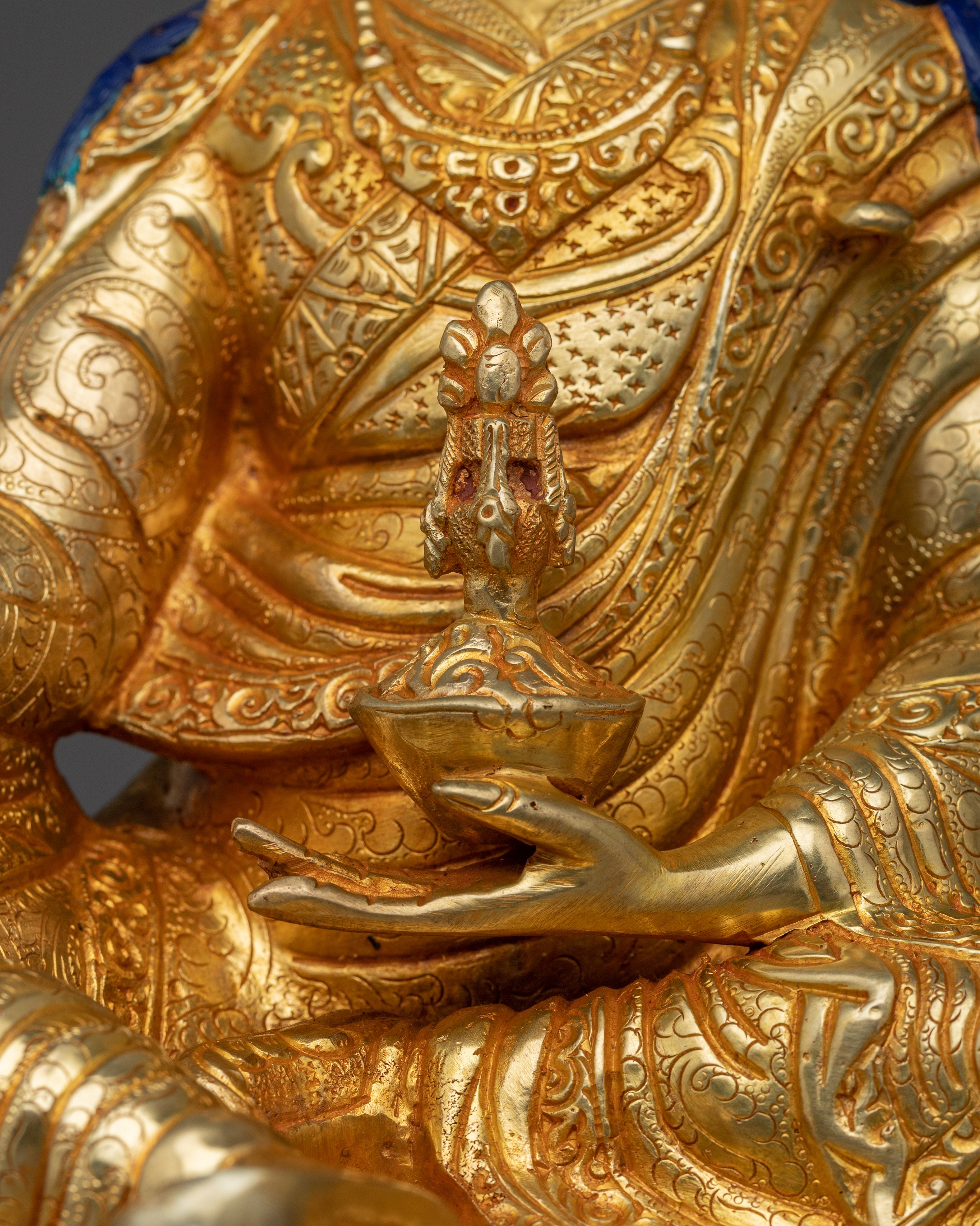 Tibetan Artwork of Guru Rinpoche | The Lotus-Born Master