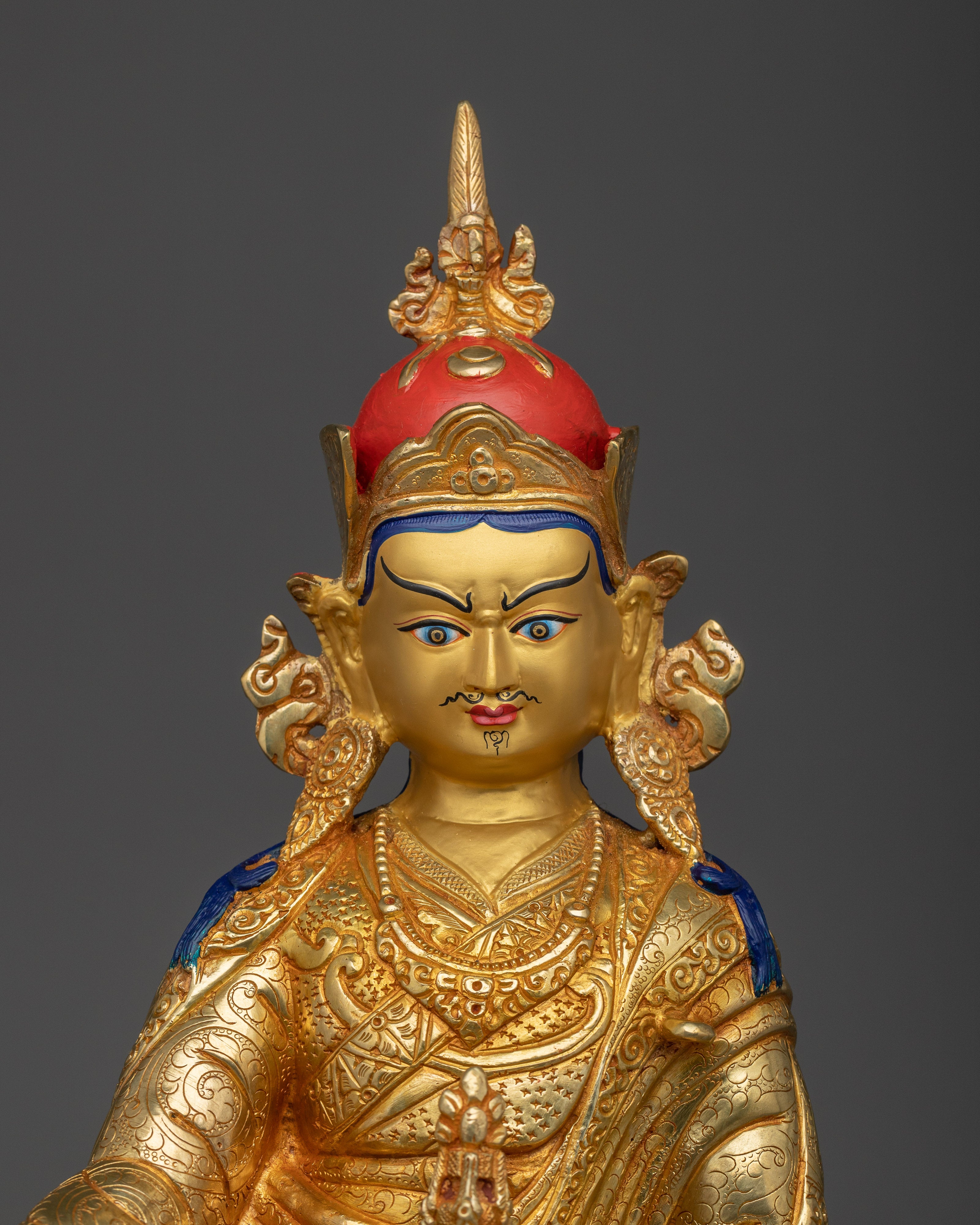 Tibetan Artwork of Guru Rinpoche | The Lotus-Born Master