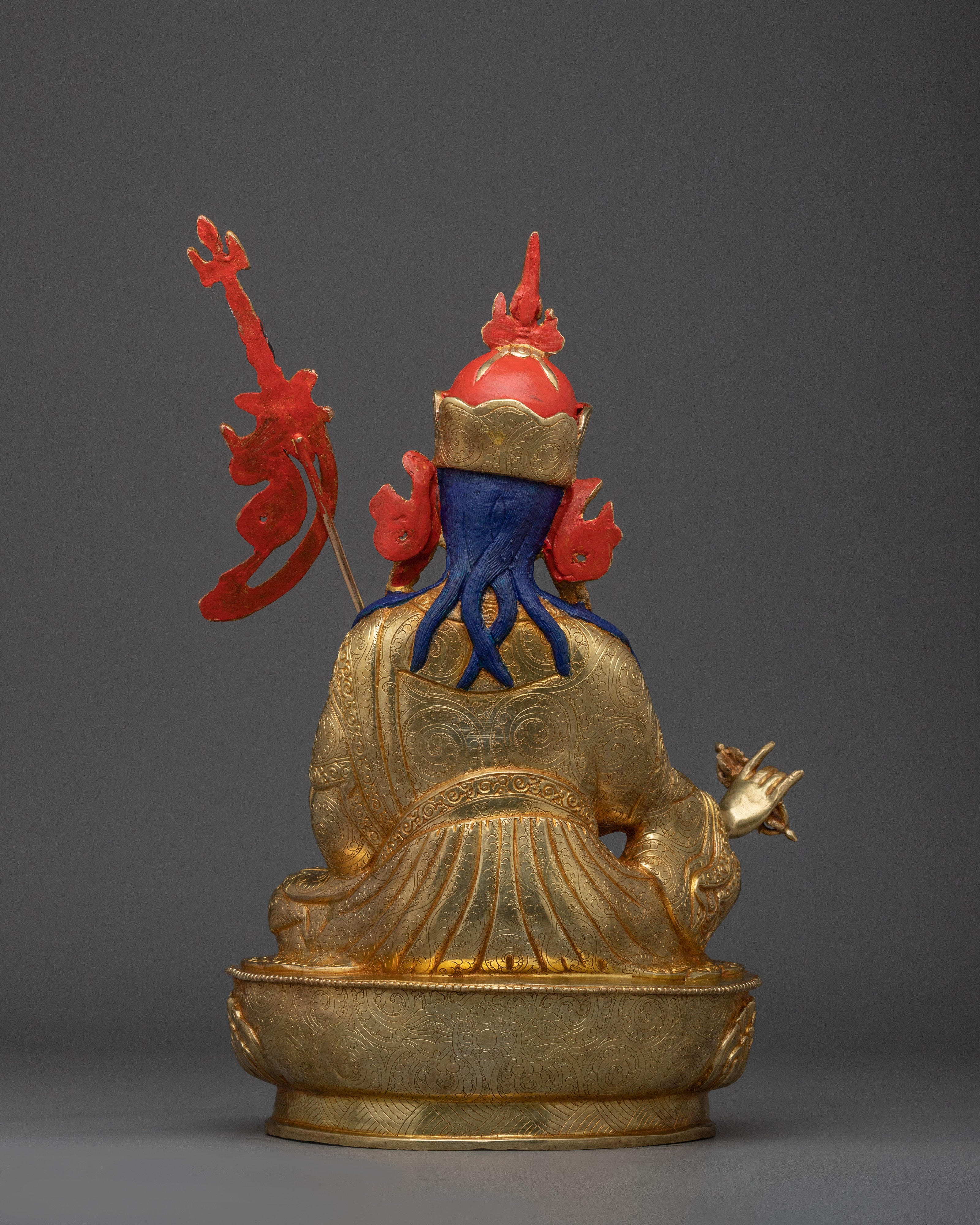 Tibetan Artwork of Guru Rinpoche | The Lotus-Born Master