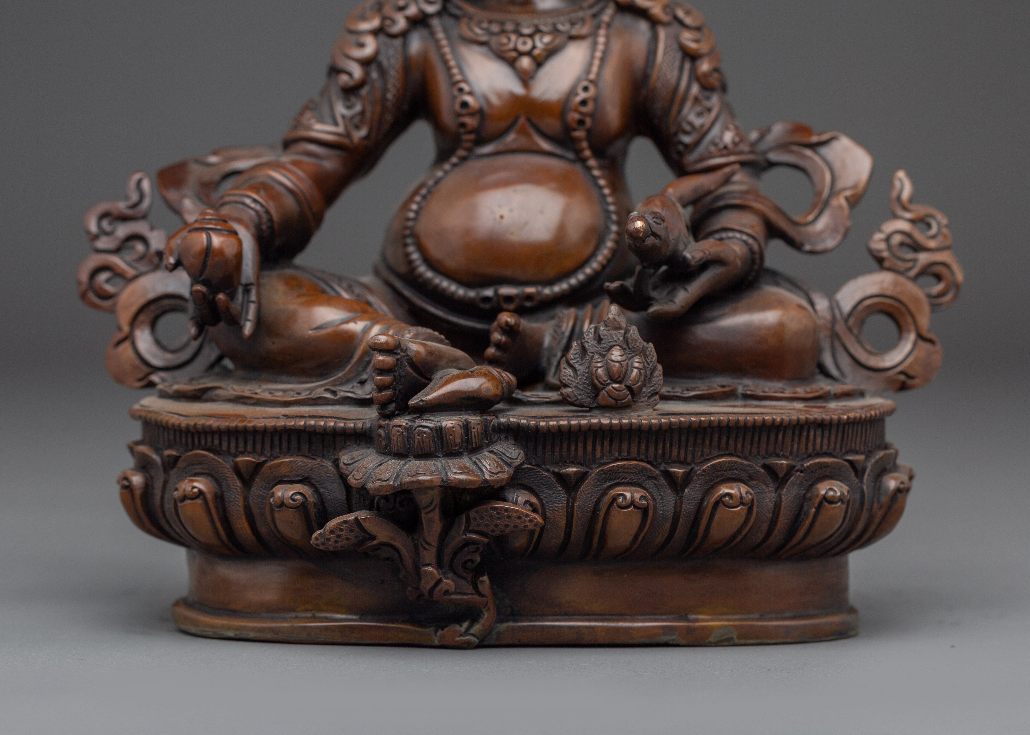 Dzambhala Buddhist Deity Statue | Guardian of Wealth