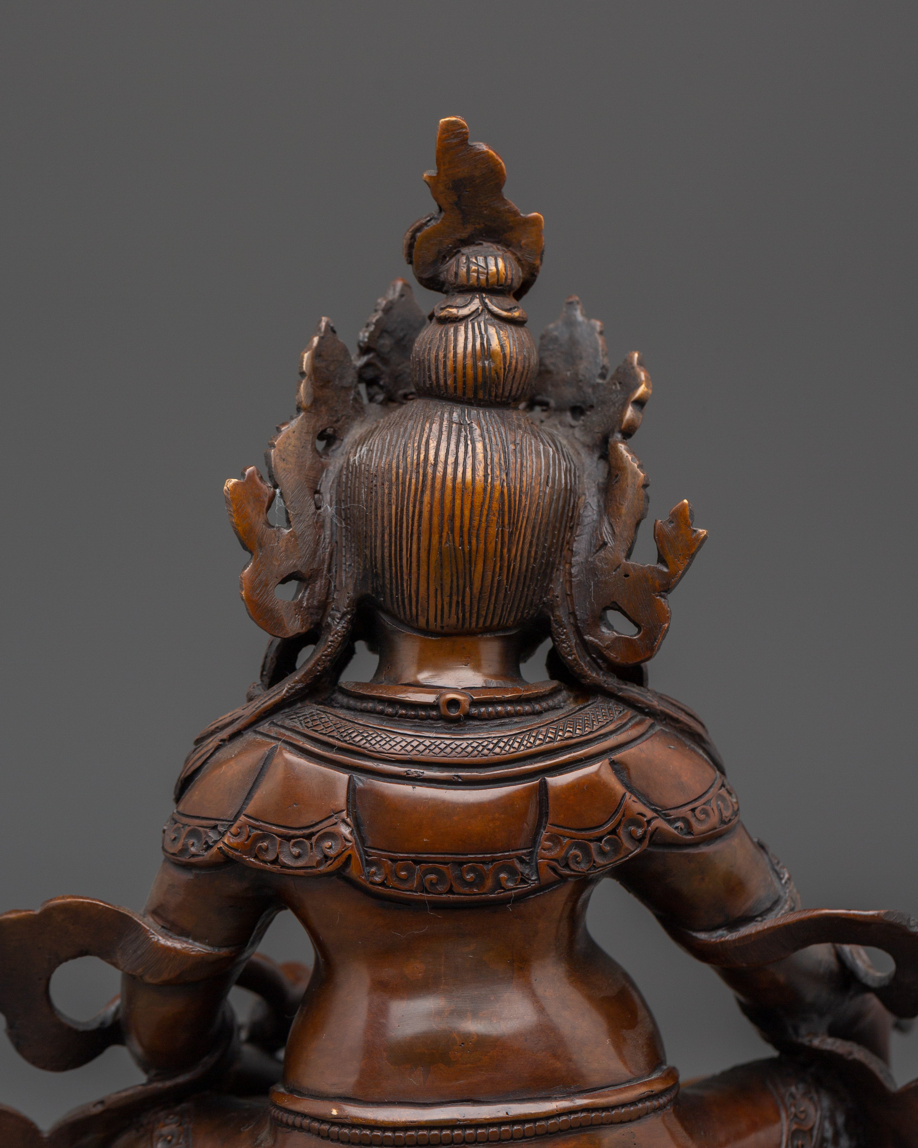 Dzambhala Buddhist Deity Statue | Guardian of Wealth