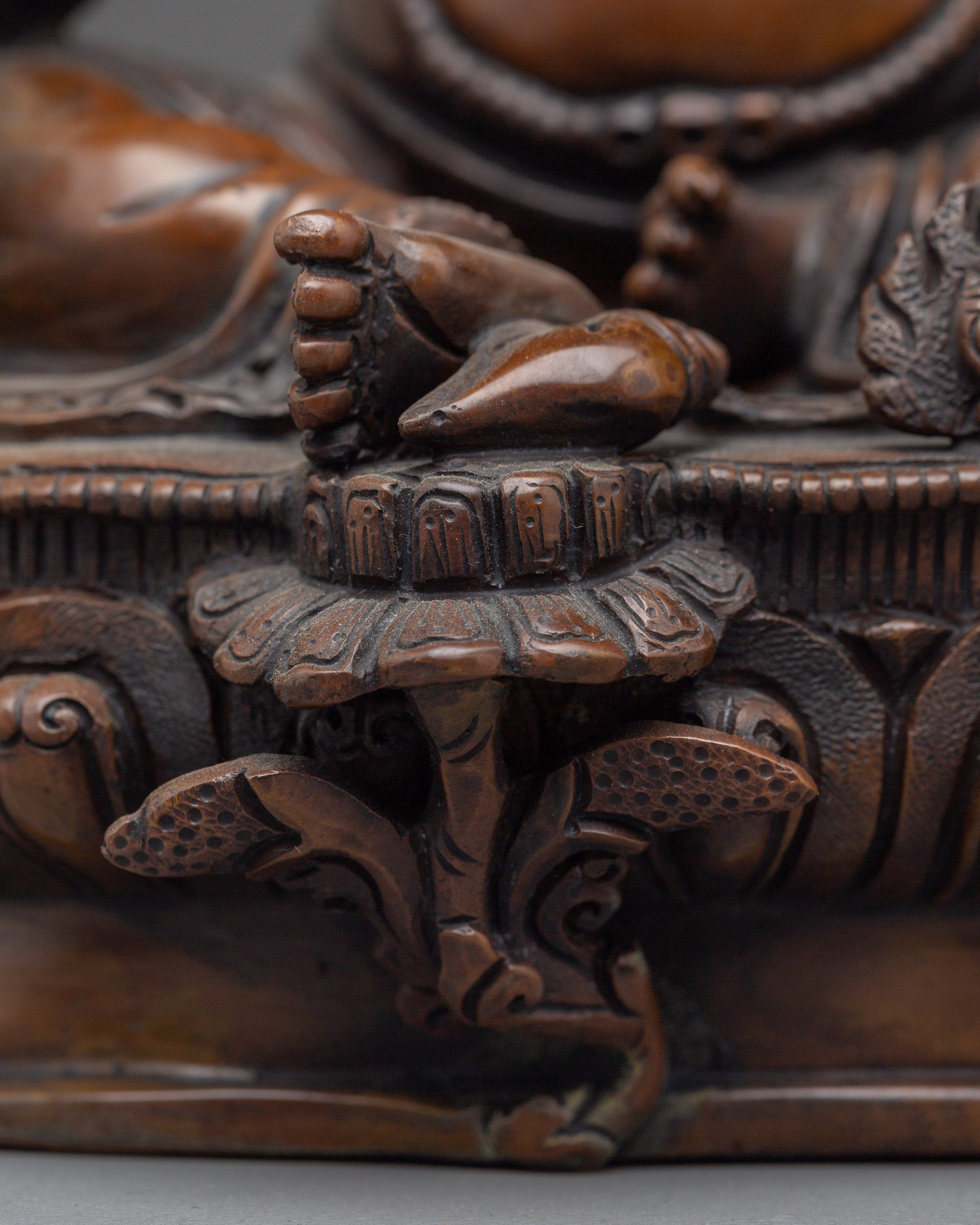 Dzambhala Buddhist Deity Statue | Guardian of Wealth