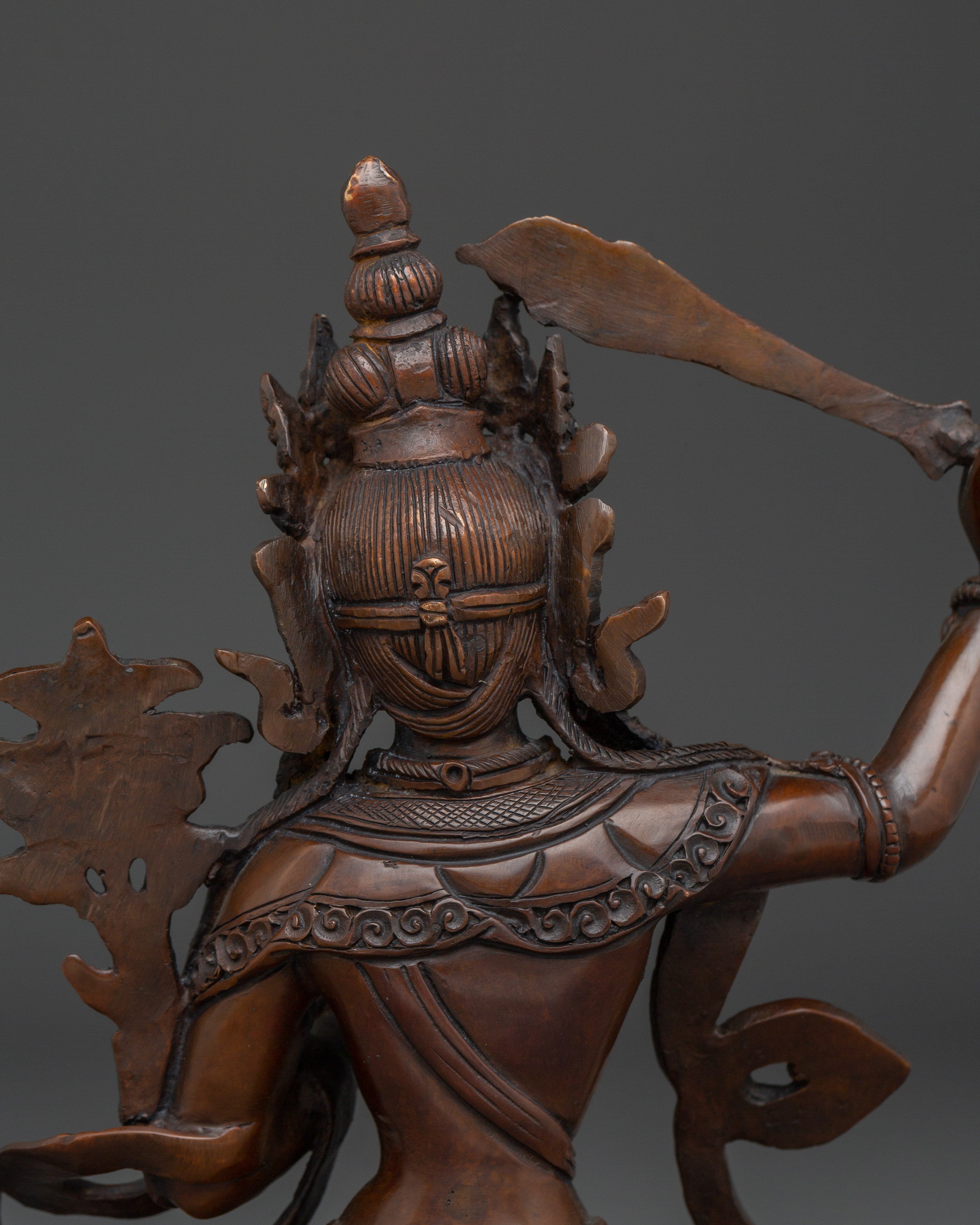 Manjushri Artwork - Embodiment of Divine Wisdom | Voice of Boundless Insight