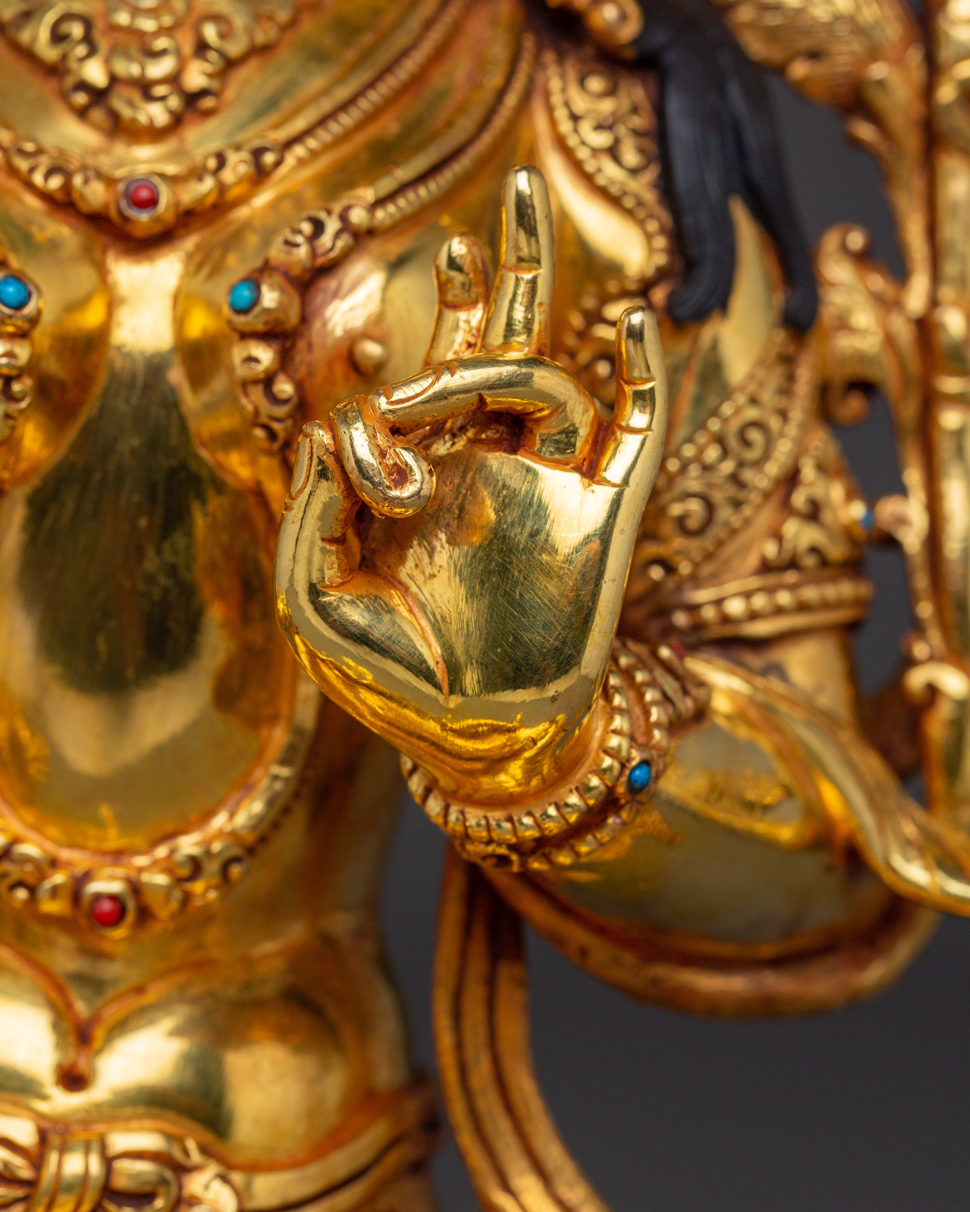 Buddhist Green Tara Art | Compassionate Goddess