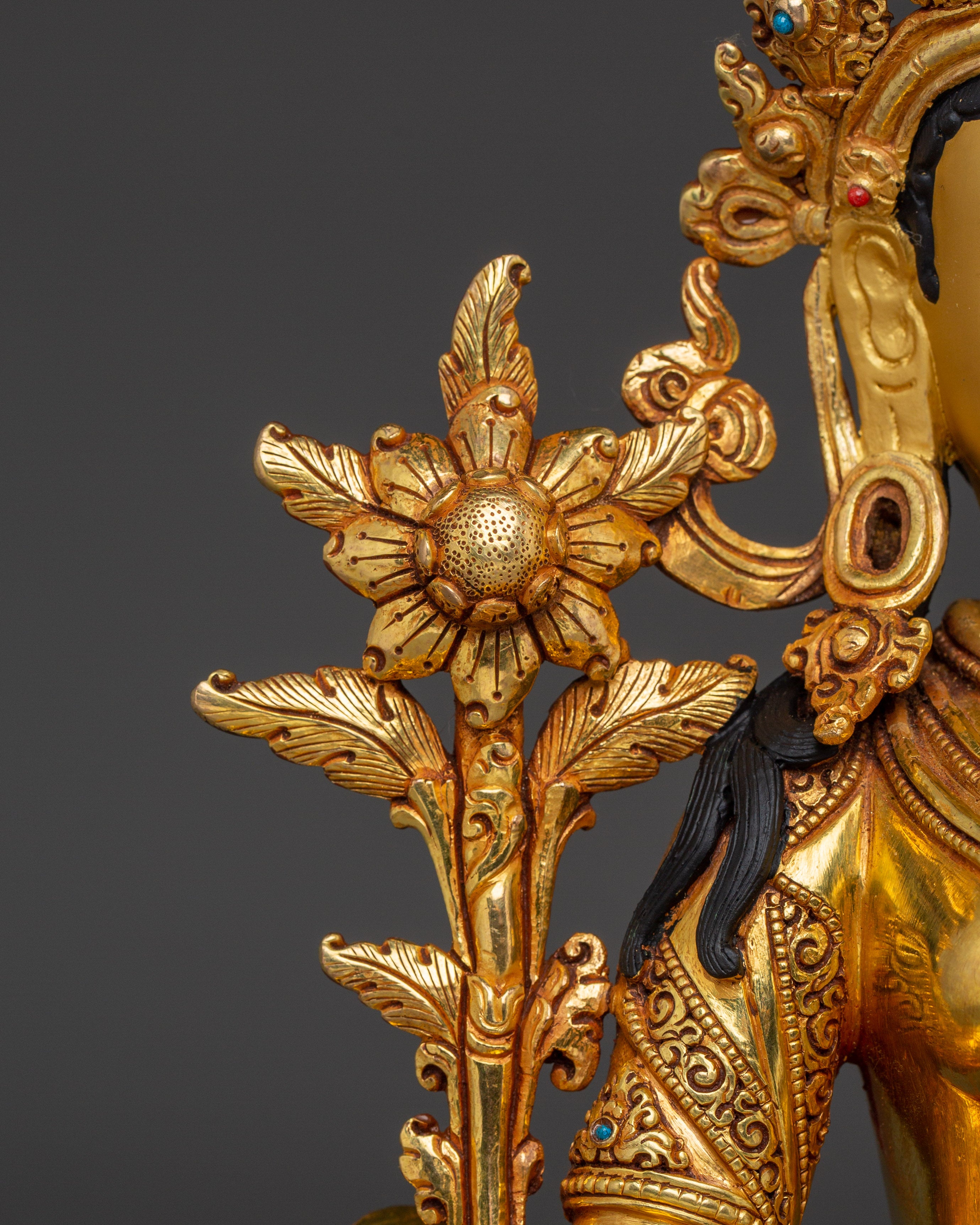 Buddhist Green Tara Art | Compassionate Goddess