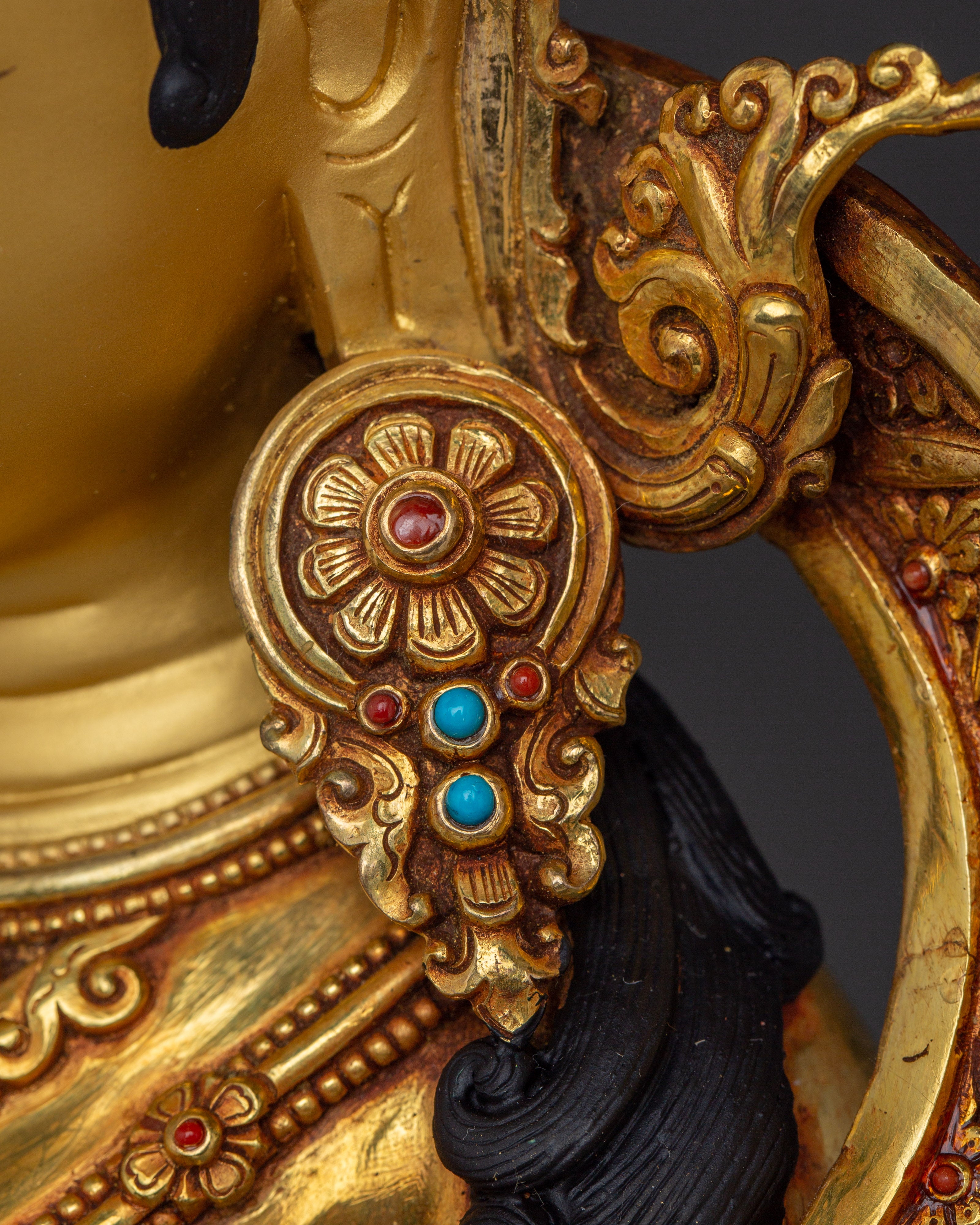 Peaceful Shyama Tara Statue | Green Tara - Swift Savior Deity