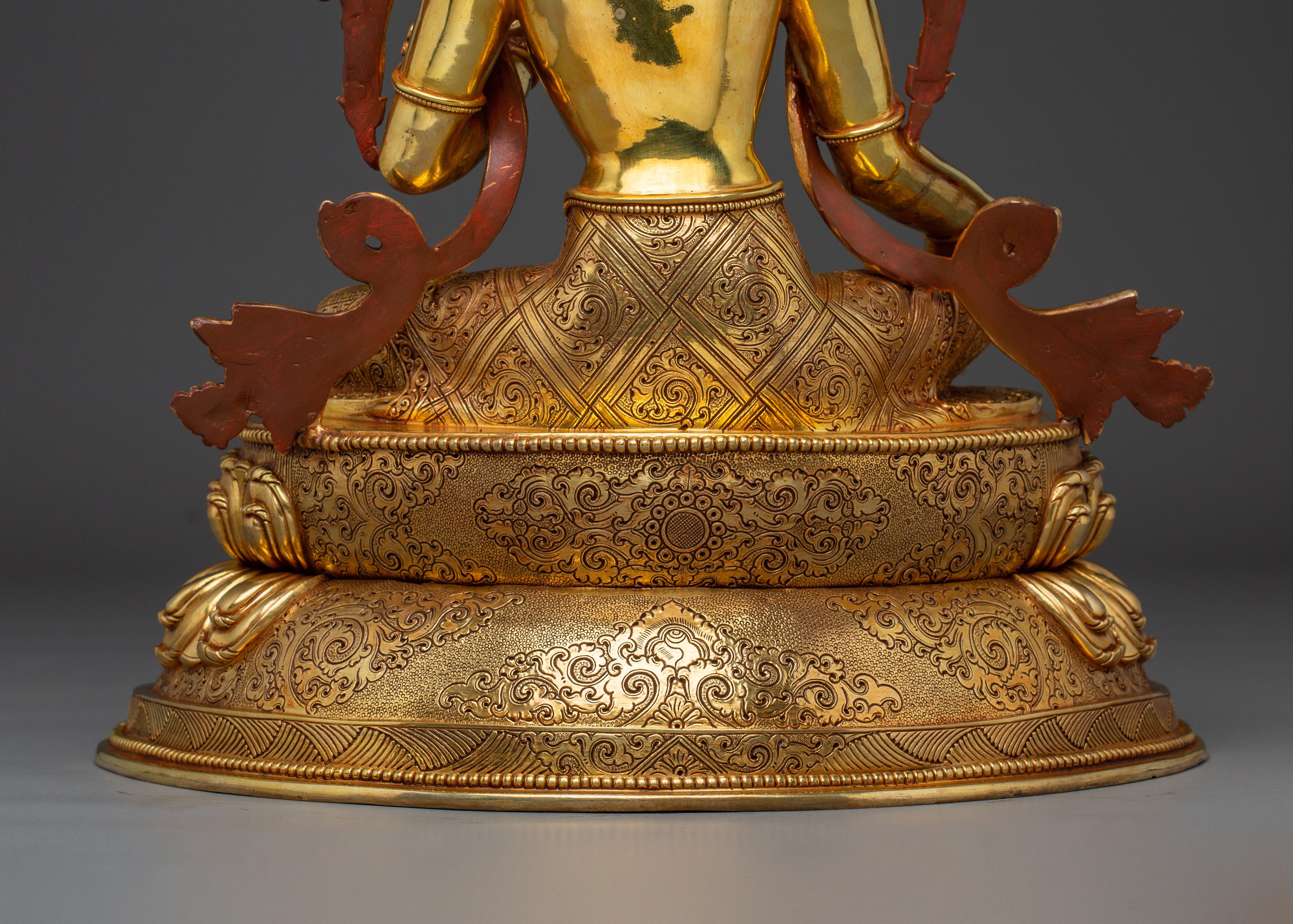 Peaceful Shyama Tara Statue | Green Tara - Swift Savior Deity