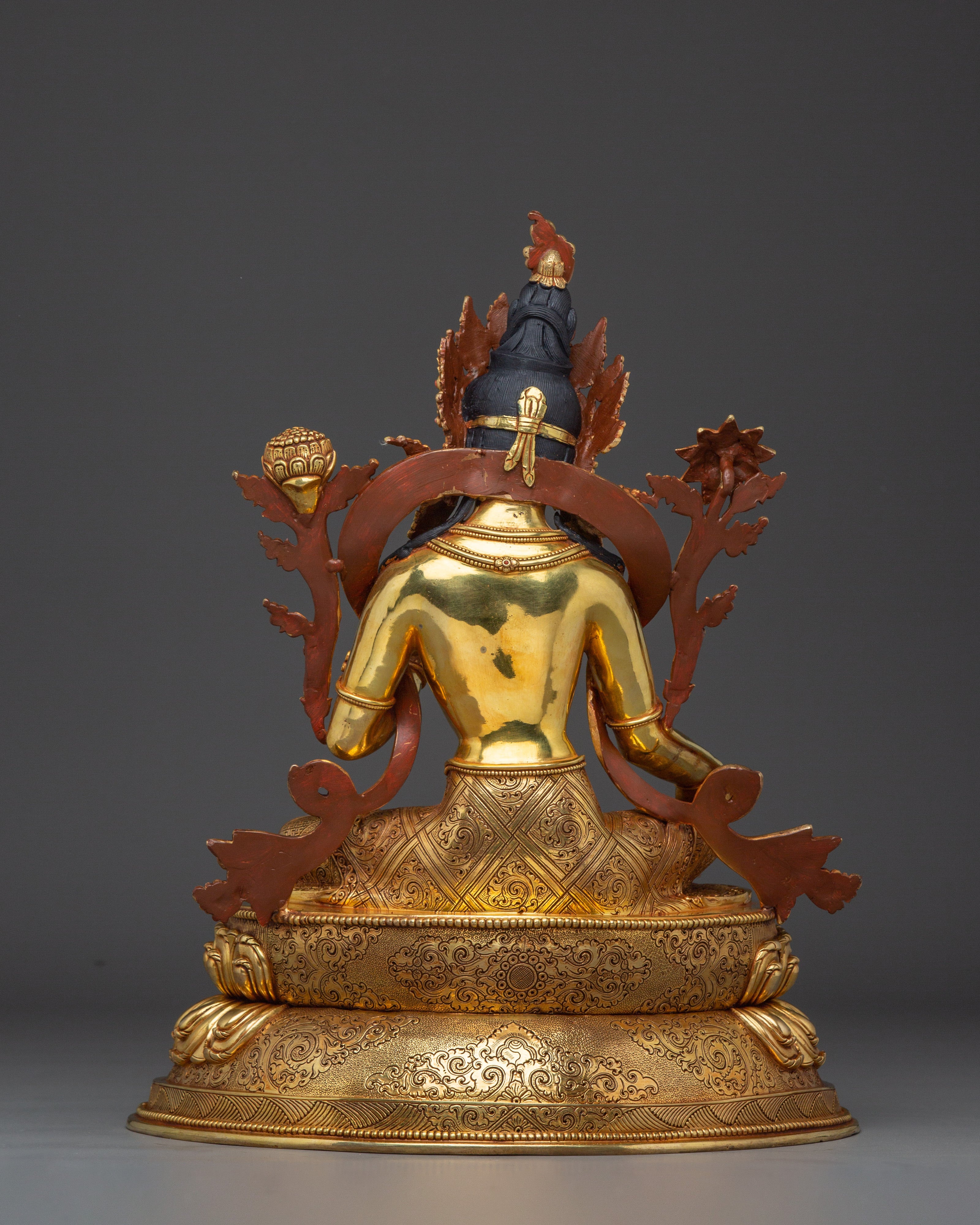 Peaceful Shyama Tara Statue | Green Tara - Swift Savior Deity