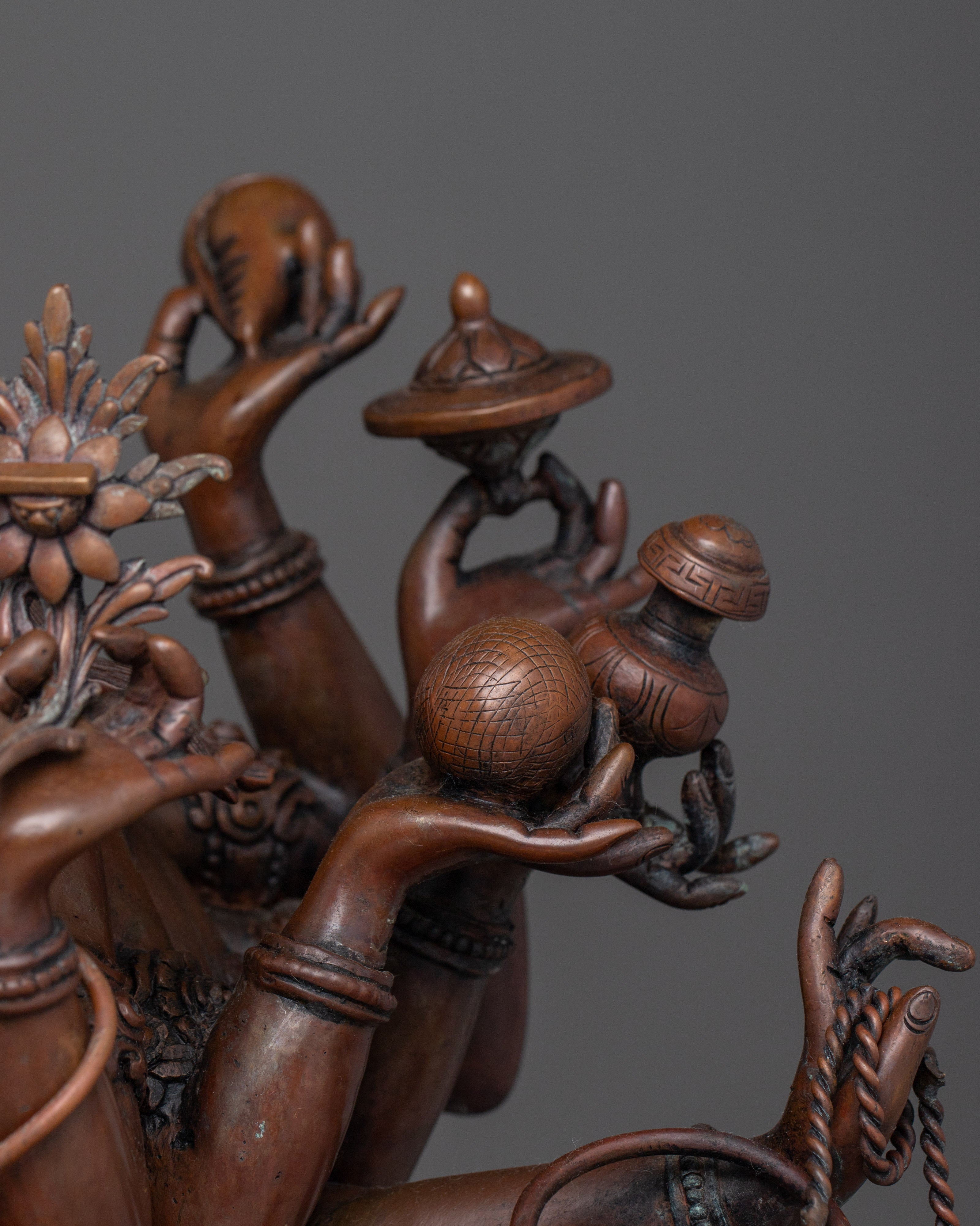 Japanese Lokeshwor Statue | Avalokiteshvara Bodhisattva Sculpture