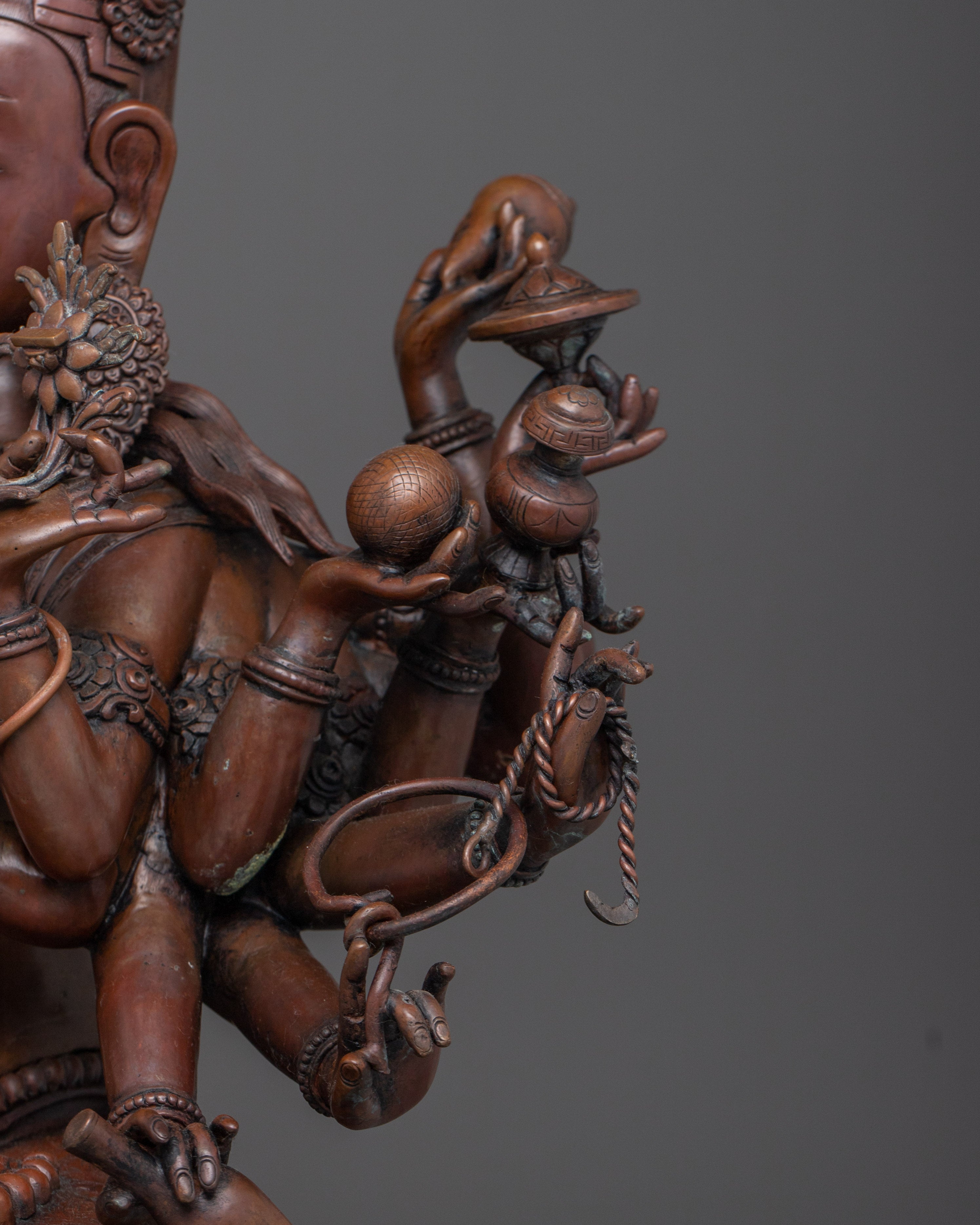 Japanese Lokeshwor Statue | Avalokiteshvara Bodhisattva Sculpture