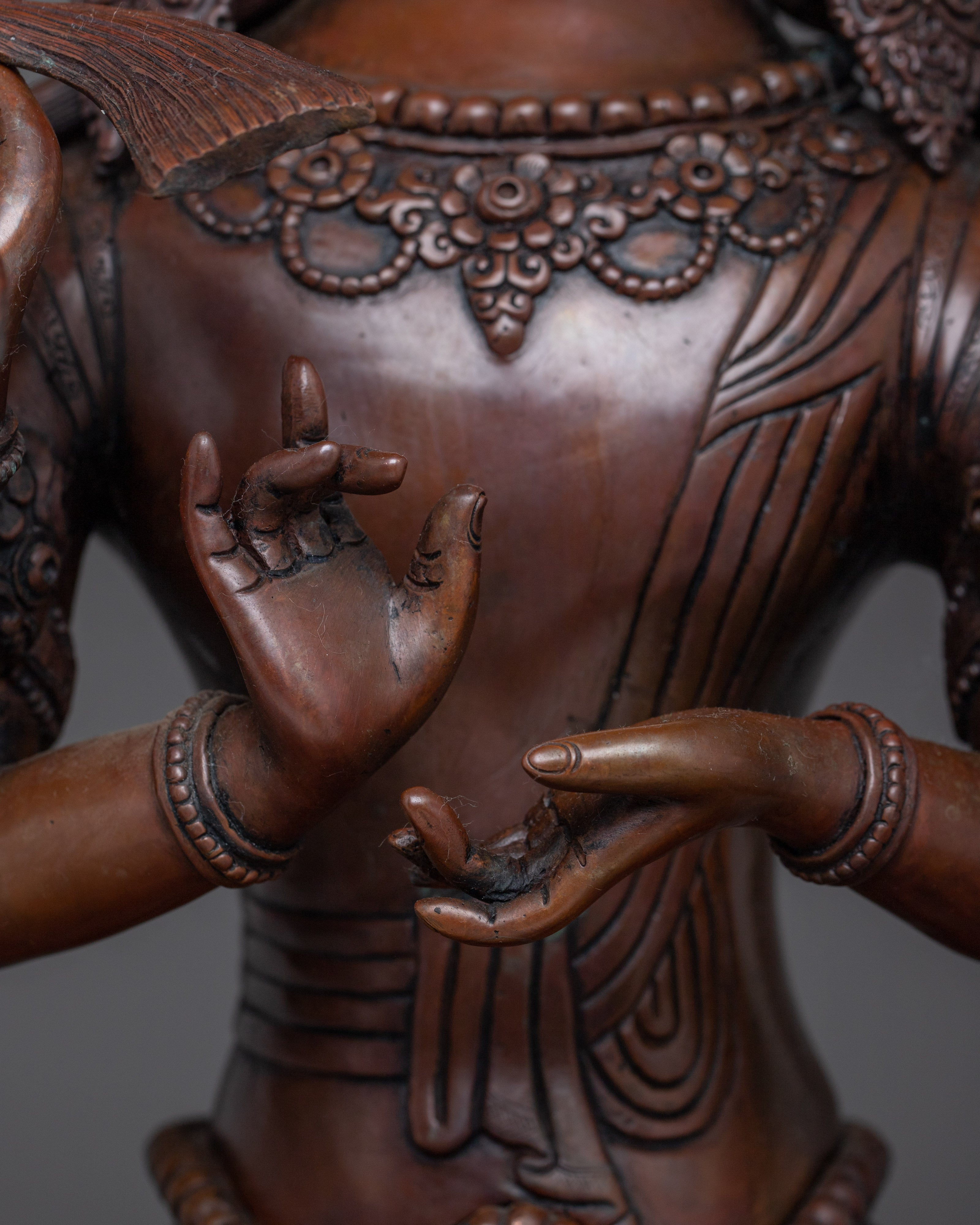 Japanese Lokeshwor Statue | Avalokiteshvara Bodhisattva Sculpture