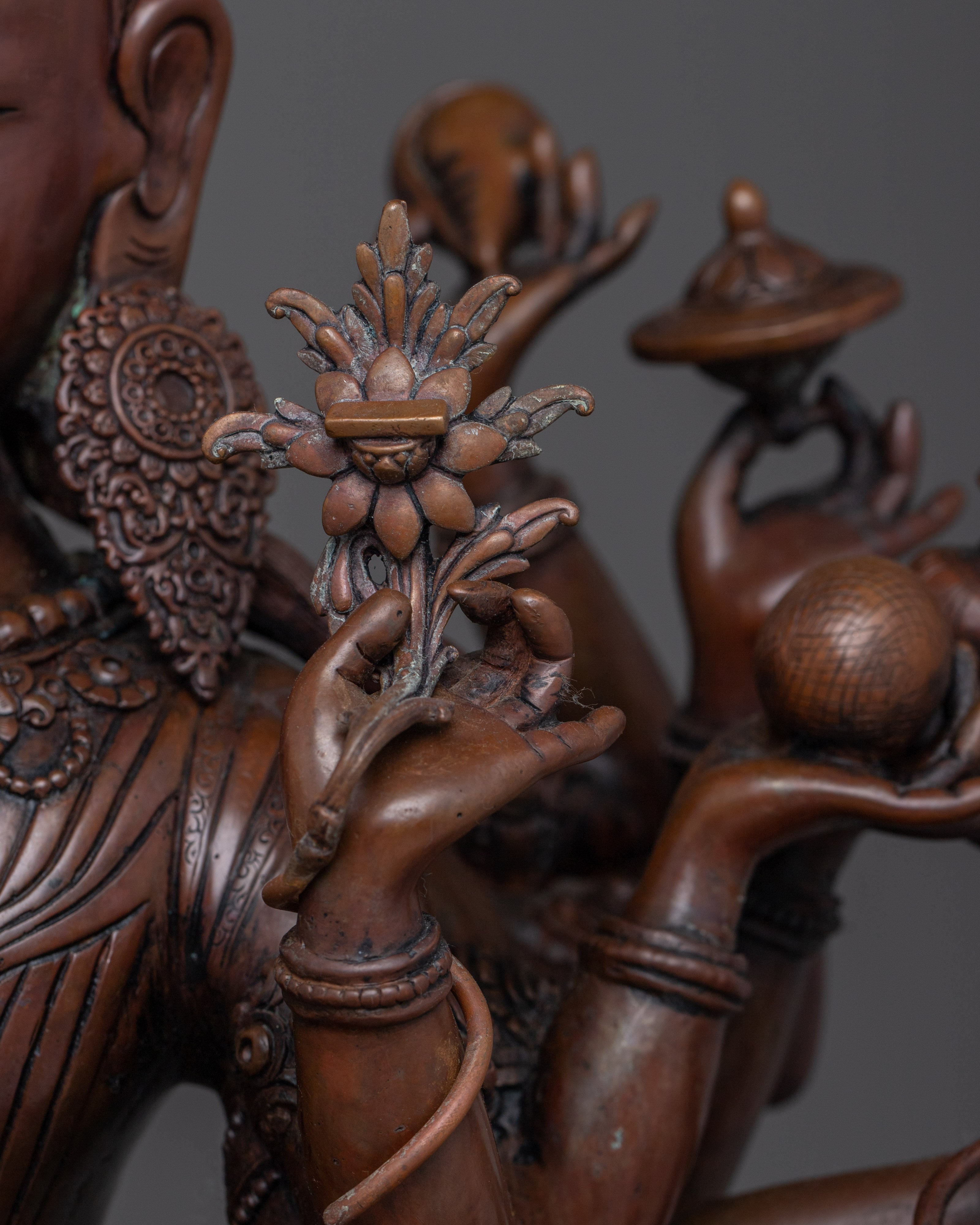 Japanese Lokeshwor Statue | Avalokiteshvara Bodhisattva Sculpture