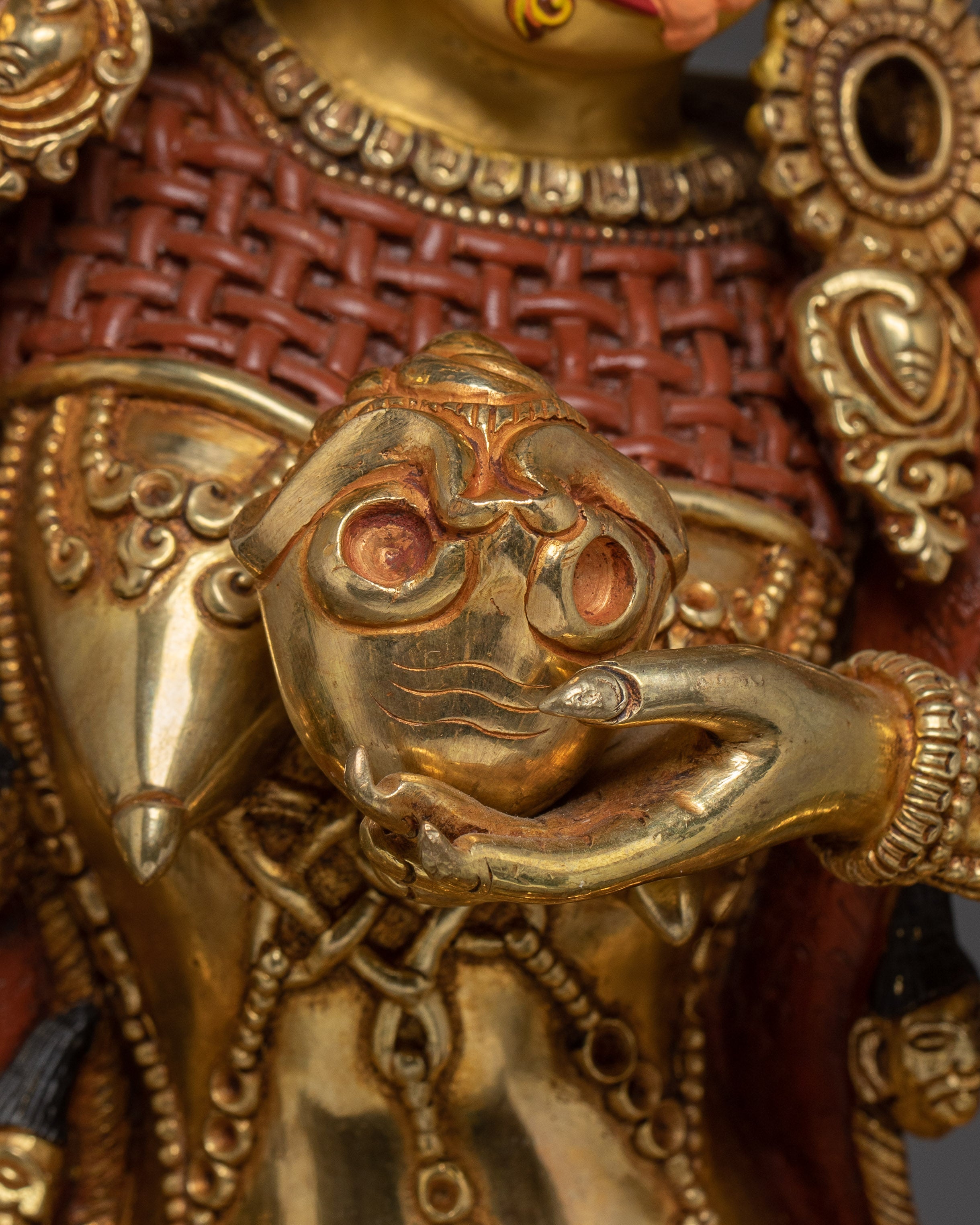 Buddhist Deity Palden Lhamo Statue | Chief Guardian of the Tibetan pantheon