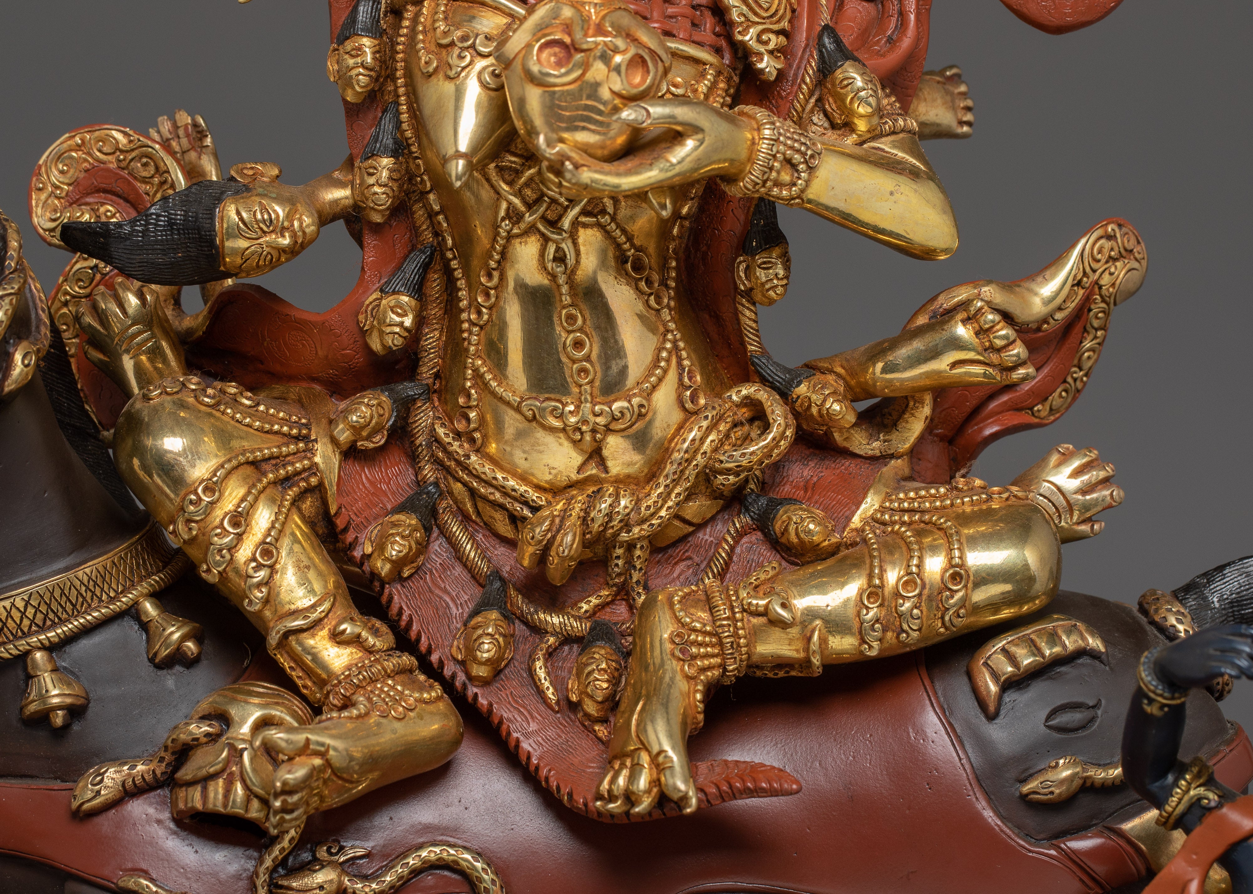 Buddhist Deity Palden Lhamo Statue | Chief Guardian of the Tibetan pantheon