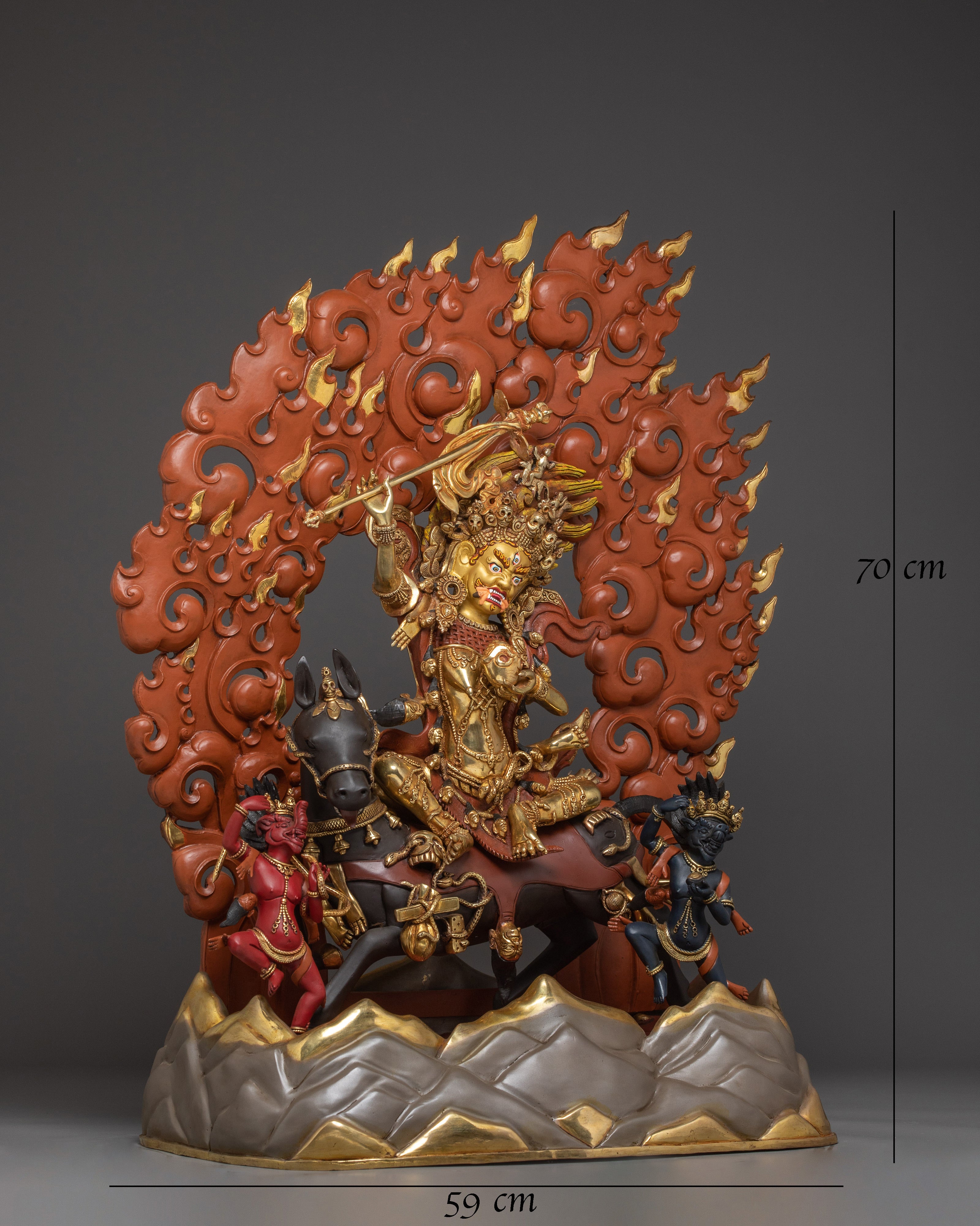 buddhist-deity-palden-lhamo-statue