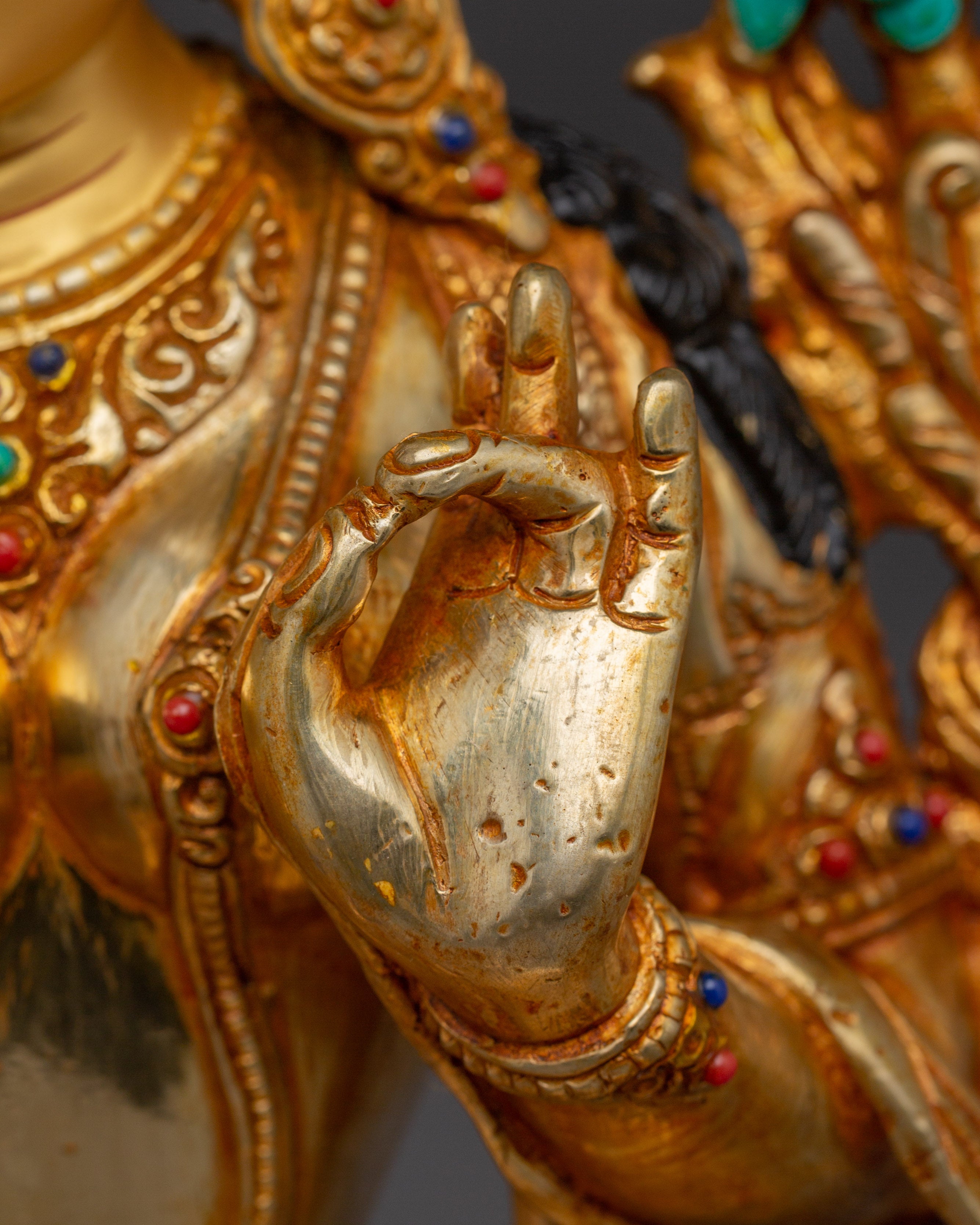 Tibetan Deity Shyama Tara Art | Green Tara - Mother of All Buddhas