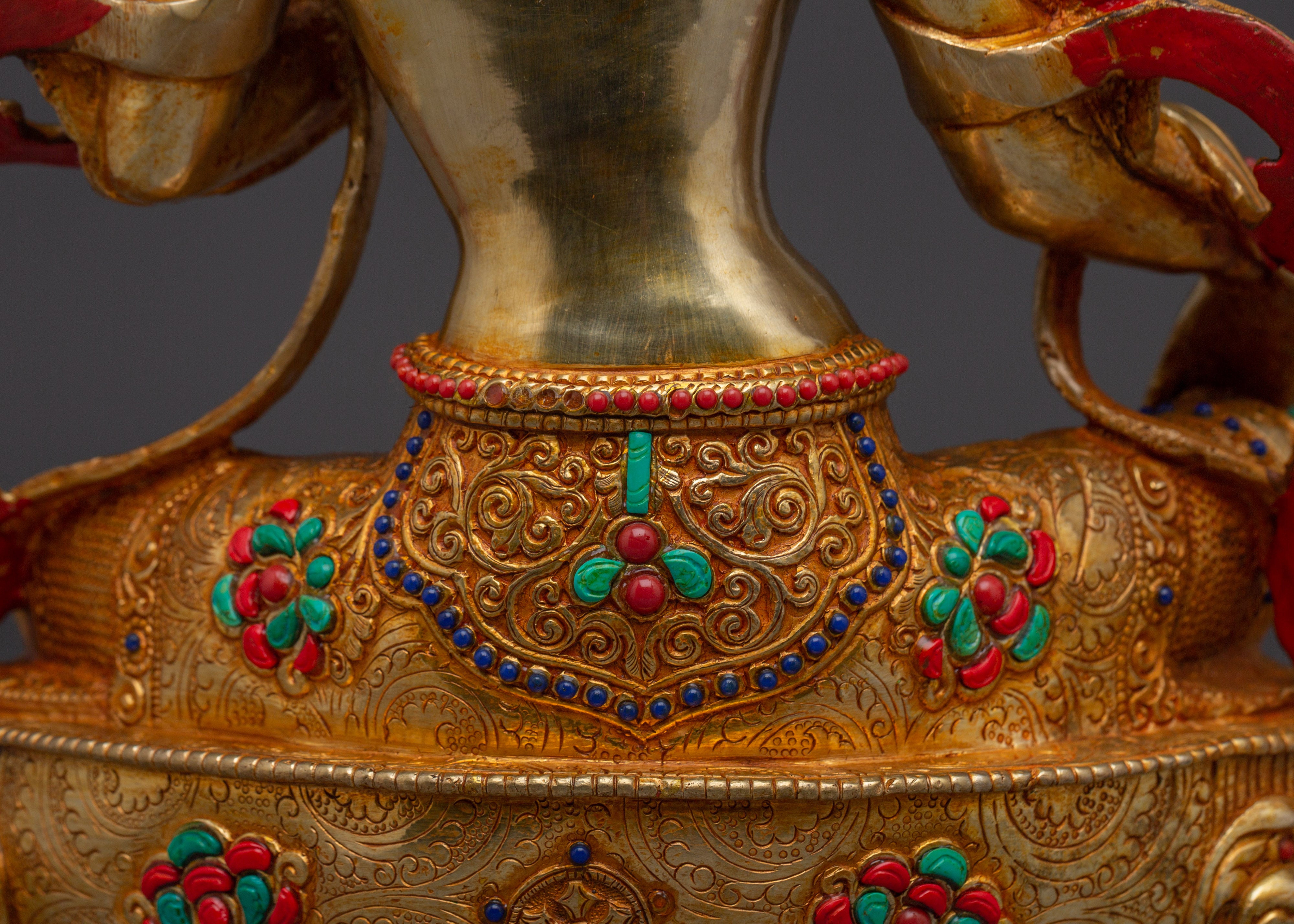 Tibetan Deity Shyama Tara Art | Green Tara - Mother of All Buddhas