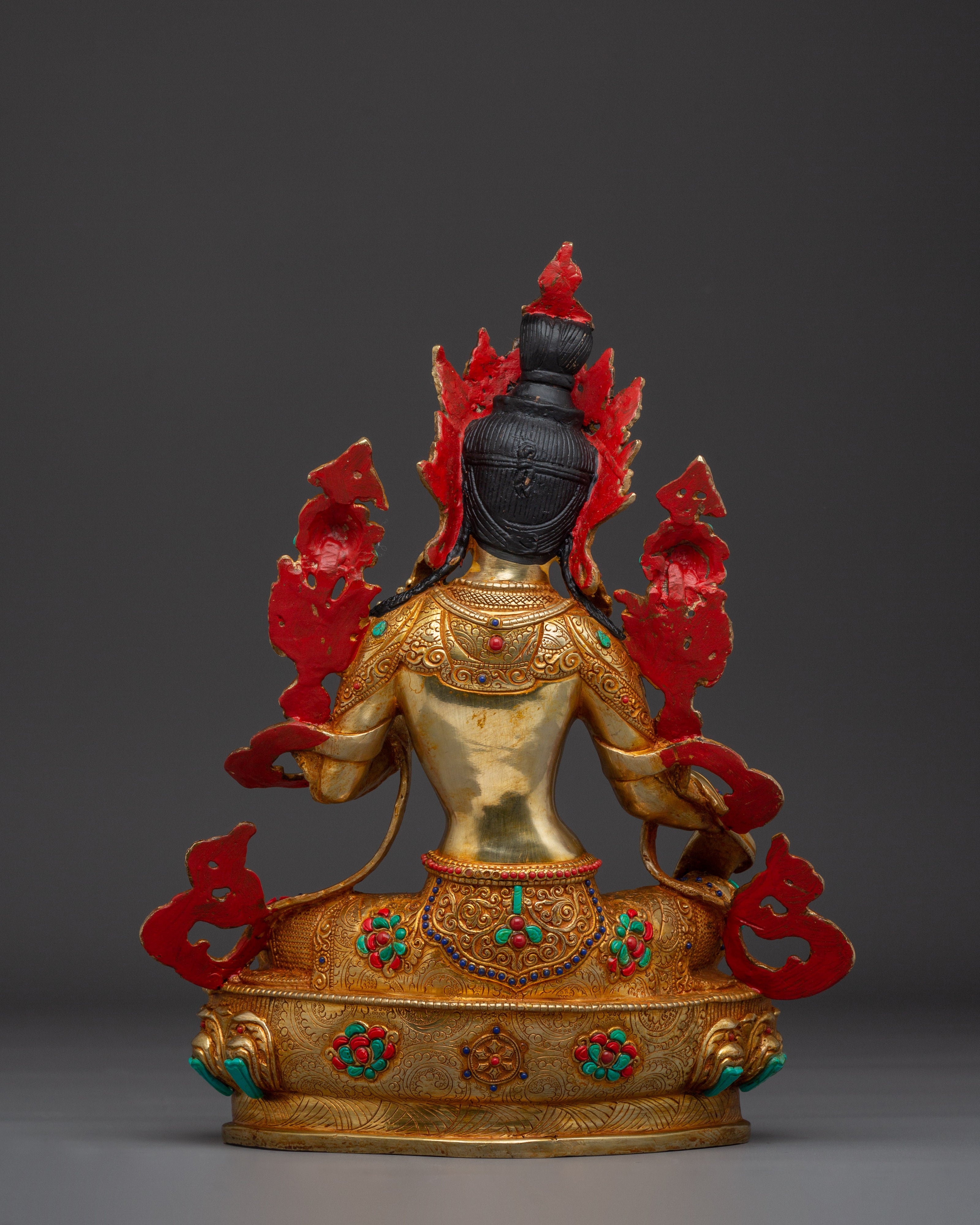 Tibetan Deity Shyama Tara Art | Green Tara - Mother of All Buddhas