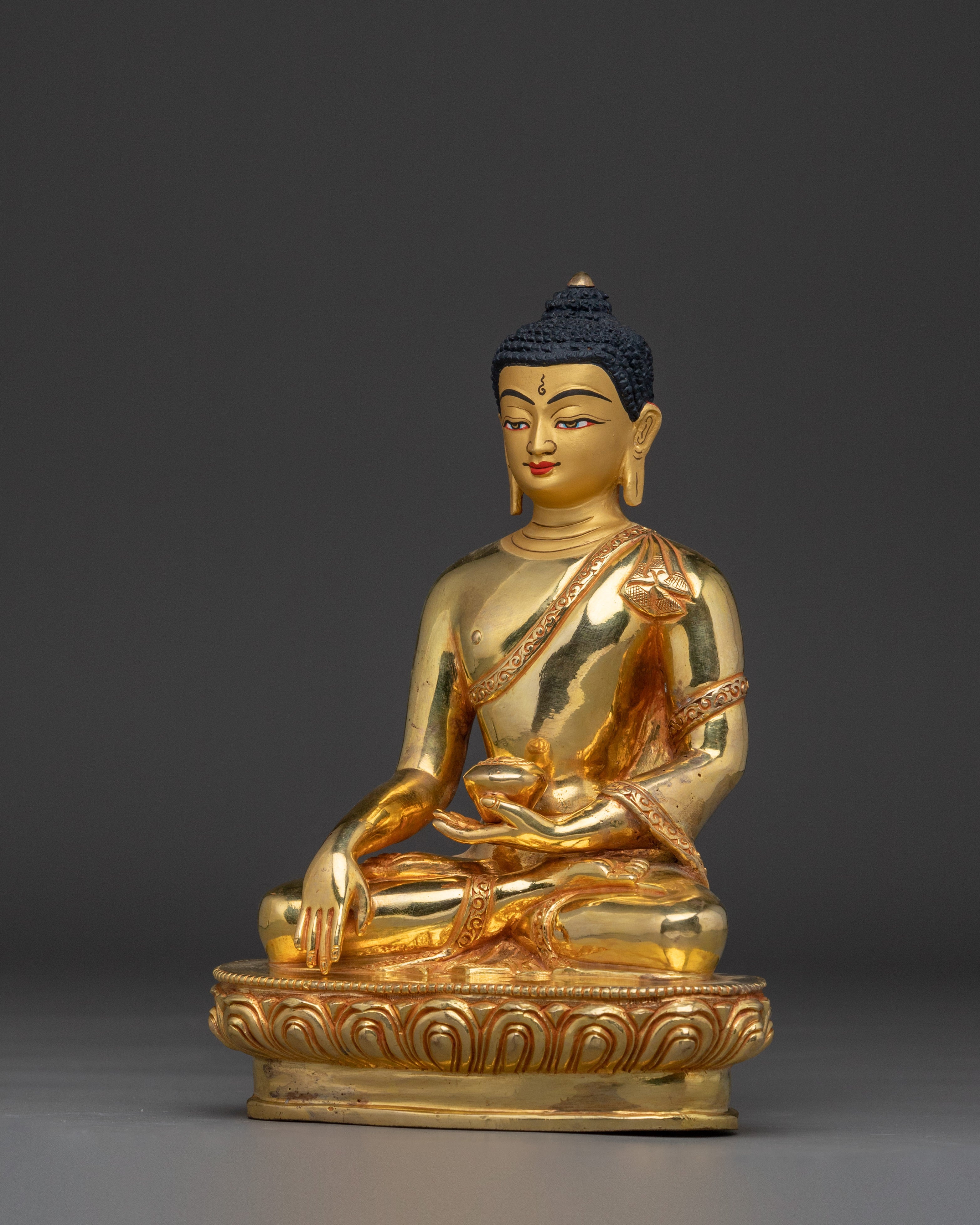 Traditional Tibetan Shakyamuni Buddha Art | Enlightened One