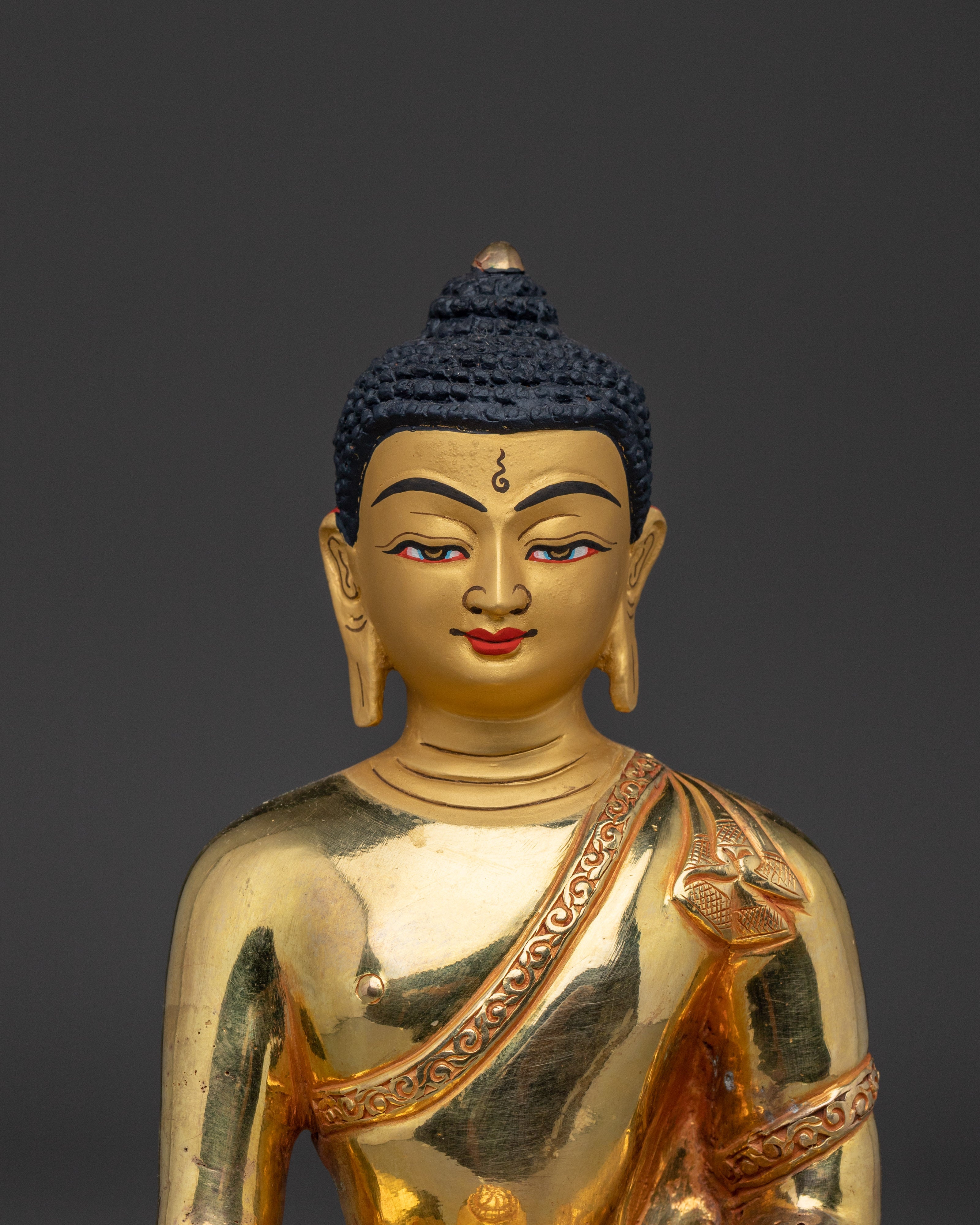 Traditional Tibetan Shakyamuni Buddha Art | Enlightened One
