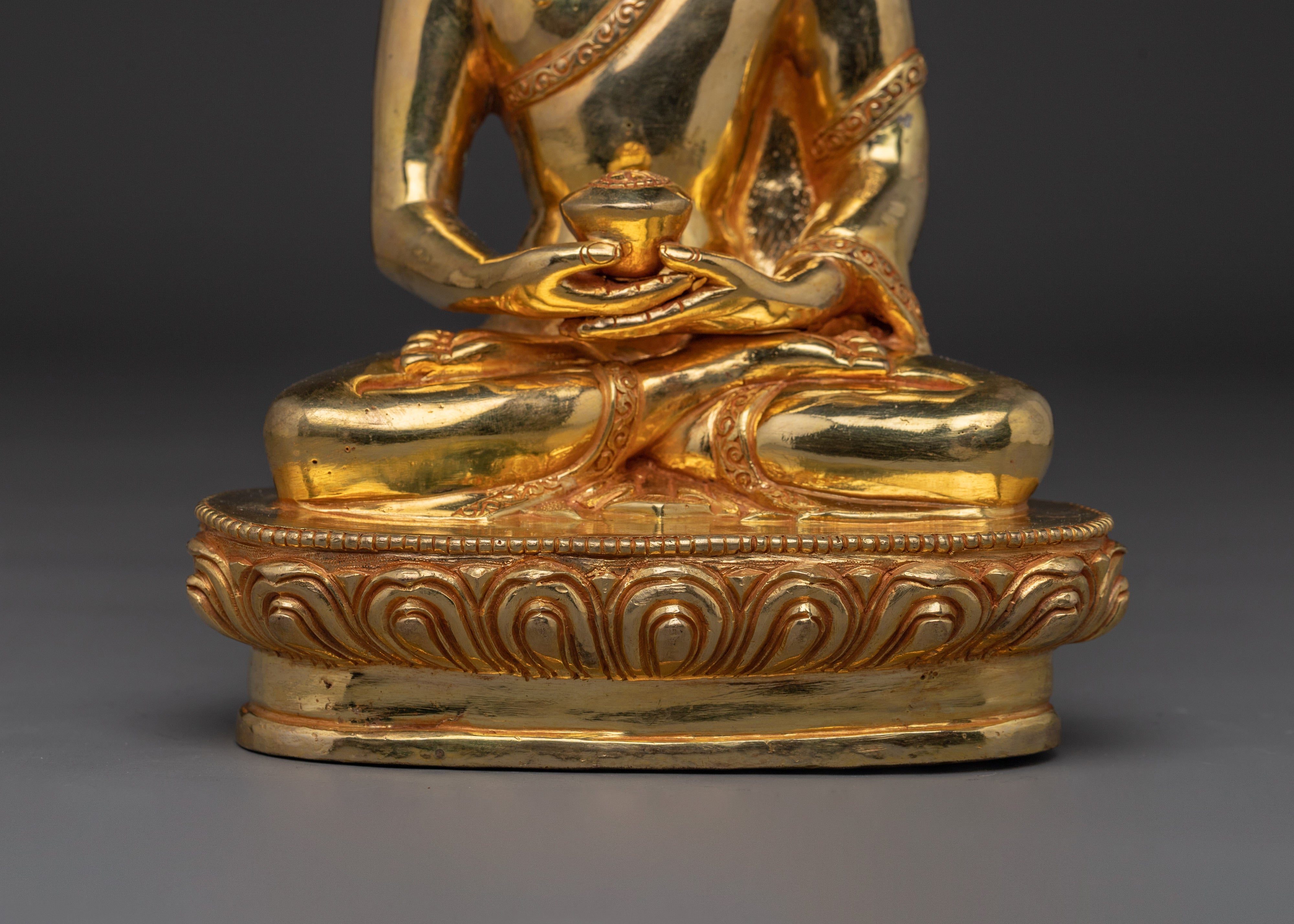 Vajrayana figurine of Amitabha Buddha | Buddha of Infinite Light