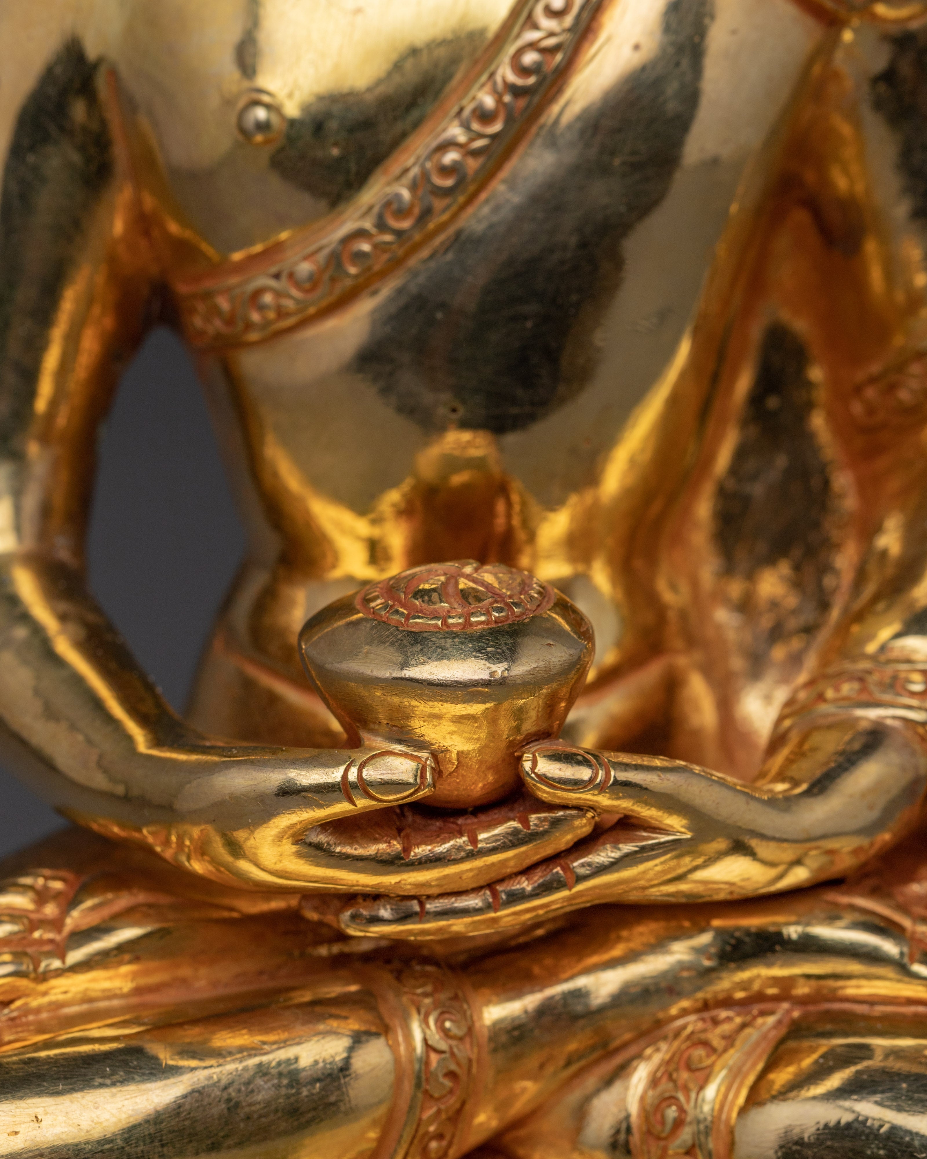 Vajrayana figurine of Amitabha Buddha | Buddha of Infinite Light