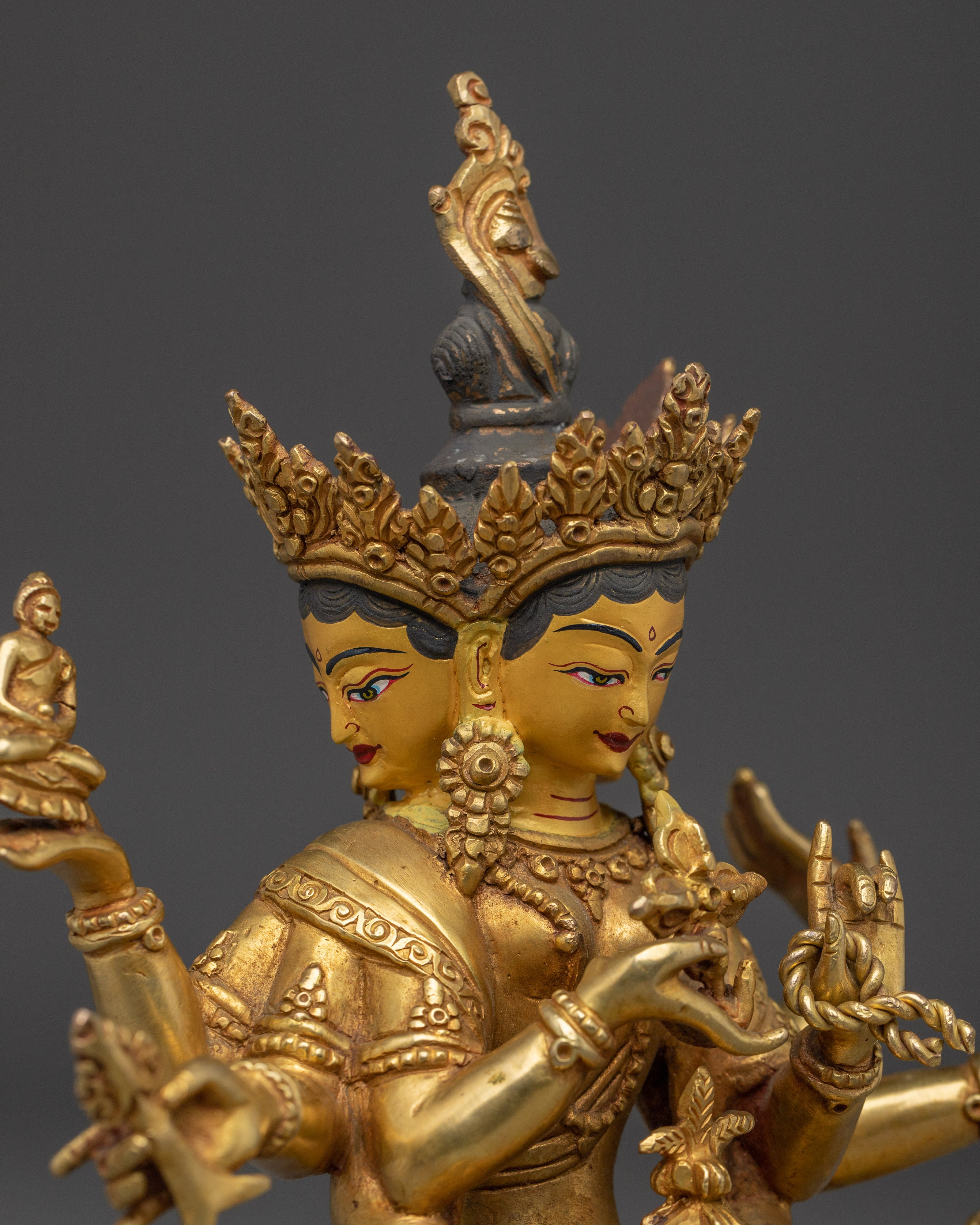Healing Deity Namgyalma Statue | Ushnishavijaya Figurine